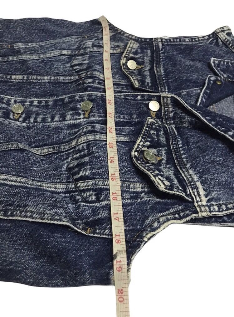 Vintage Vintage big john trucker denim jacket sleeveless Size US M / EU 48-50 / 2 - 6 Thumbnail