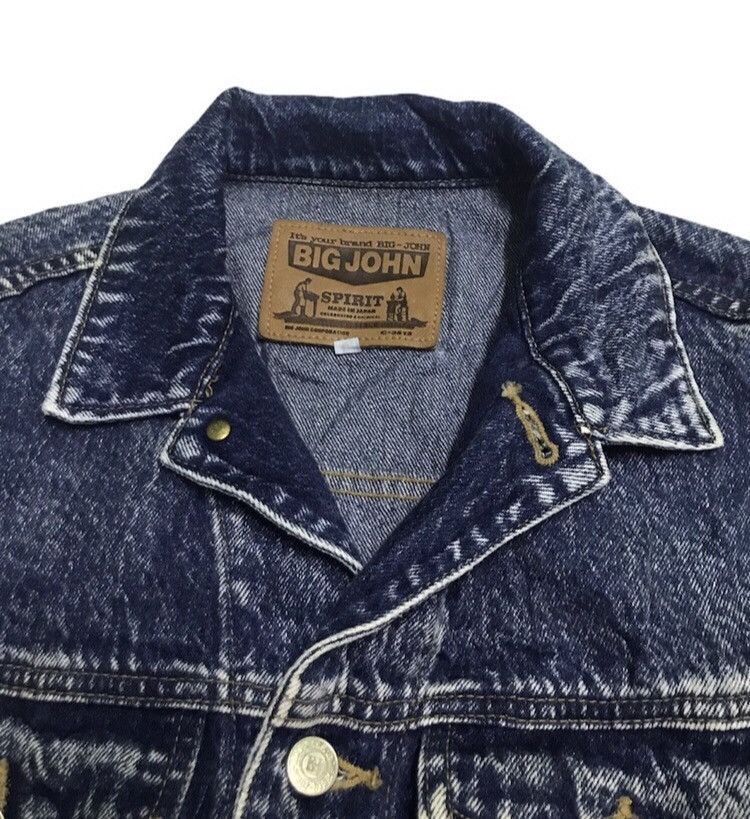 Vintage Vintage big john trucker denim jacket sleeveless Size US M / EU 48-50 / 2 - 3 Thumbnail
