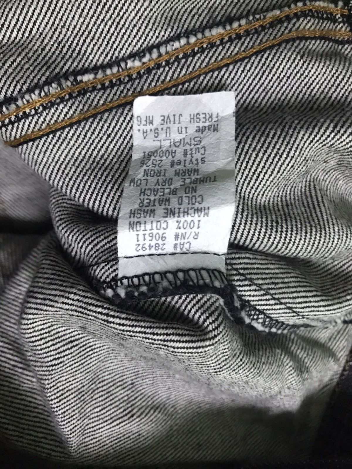 Freshjive Freshjive exclusive type 2 trucker denim jacket Size US S / EU 44-46 / 1 - 6 Thumbnail