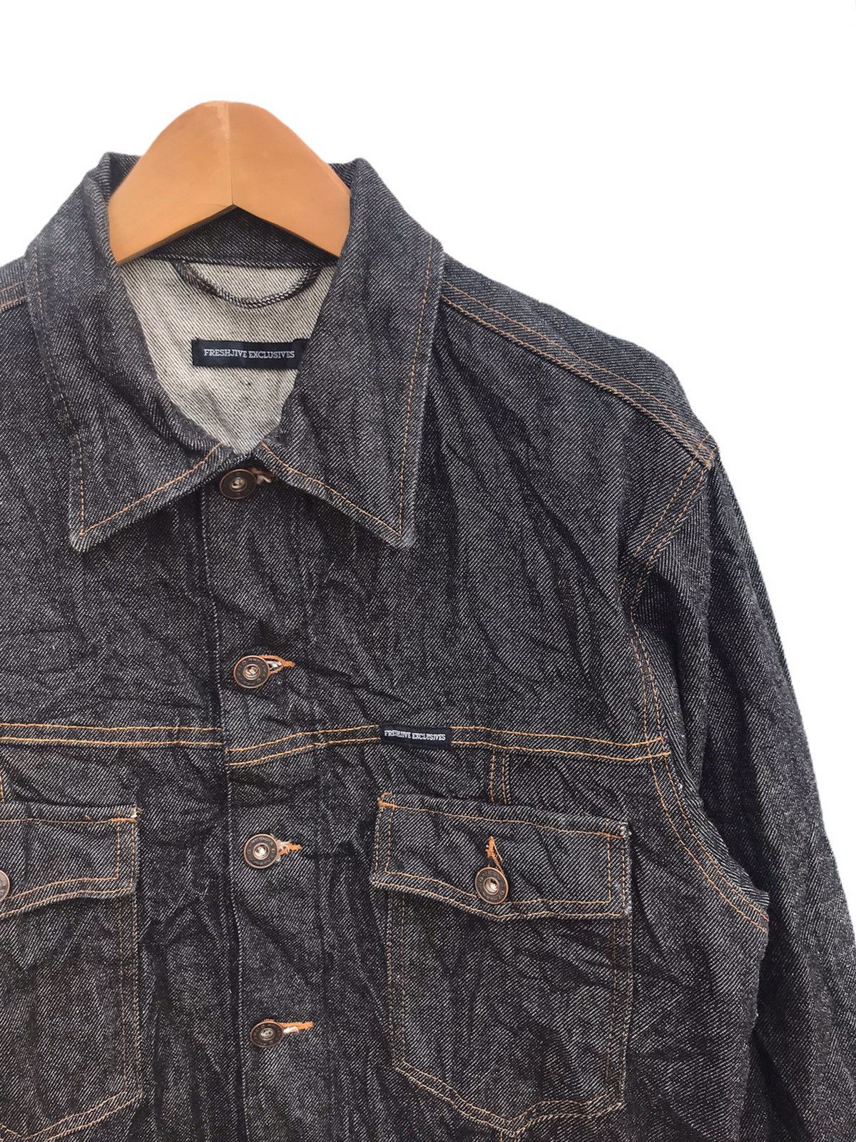 Freshjive Freshjive exclusive type 2 trucker denim jacket Size US S / EU 44-46 / 1 - 2 Thumbnail