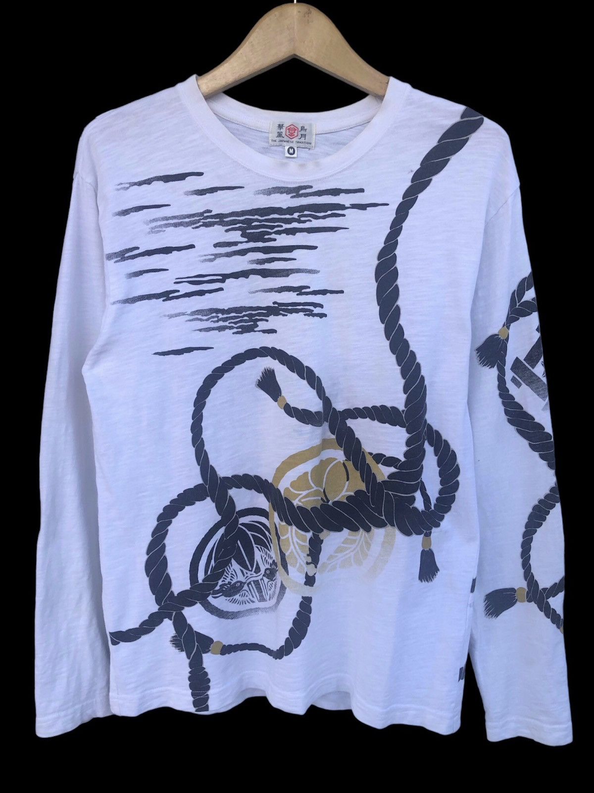 Beauty Beast Japanese Brand Tradition TIger Embroidered Long Sleeve Size US M / EU 48-50 / 2 - 2 Thumbnail