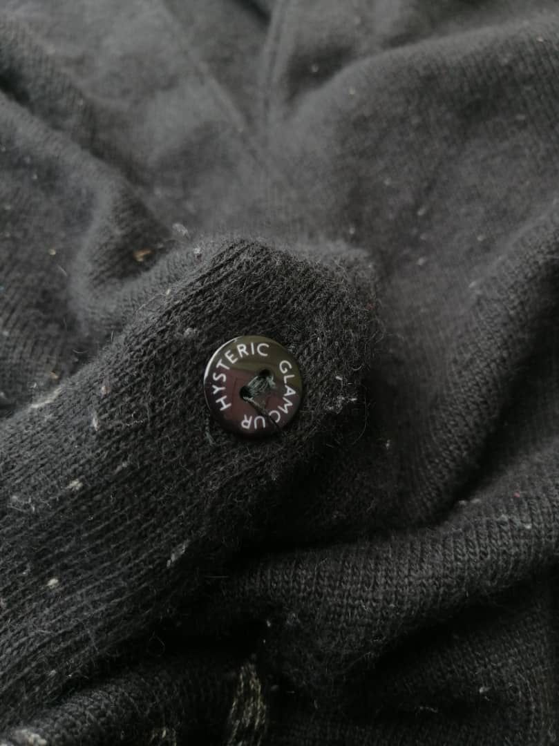 Homespun Knitwear × Hysteric Glamour Hysteric Glamour Made In Japan Cardigan Size S / US 4 / IT 40 - 6 Thumbnail