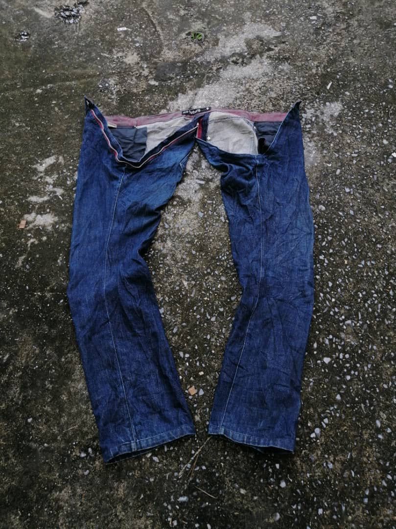 Japanese Brand × No Future No Future Full Rise Zipper Selvedge Denim Jeans Size US 28 / EU 44 - 8 Thumbnail