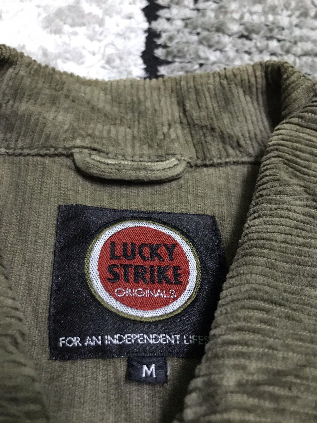 Sports Specialties × Vintage Lucky strike trucker jacket Size US M / EU 48-50 / 2 - 4 Thumbnail