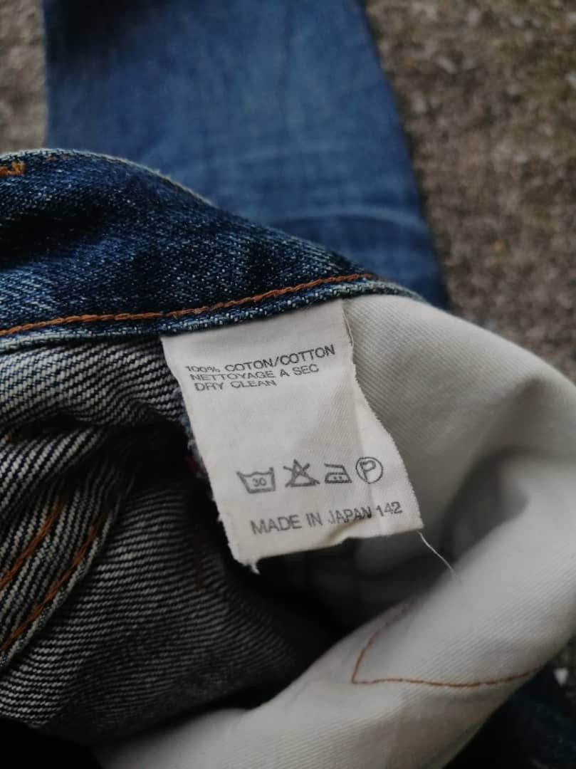 A.P.C. × Japanese Brand APC Made In Japan Selvedge Fly Button Denim Jeans Size US 26 / EU 42 - 7 Thumbnail