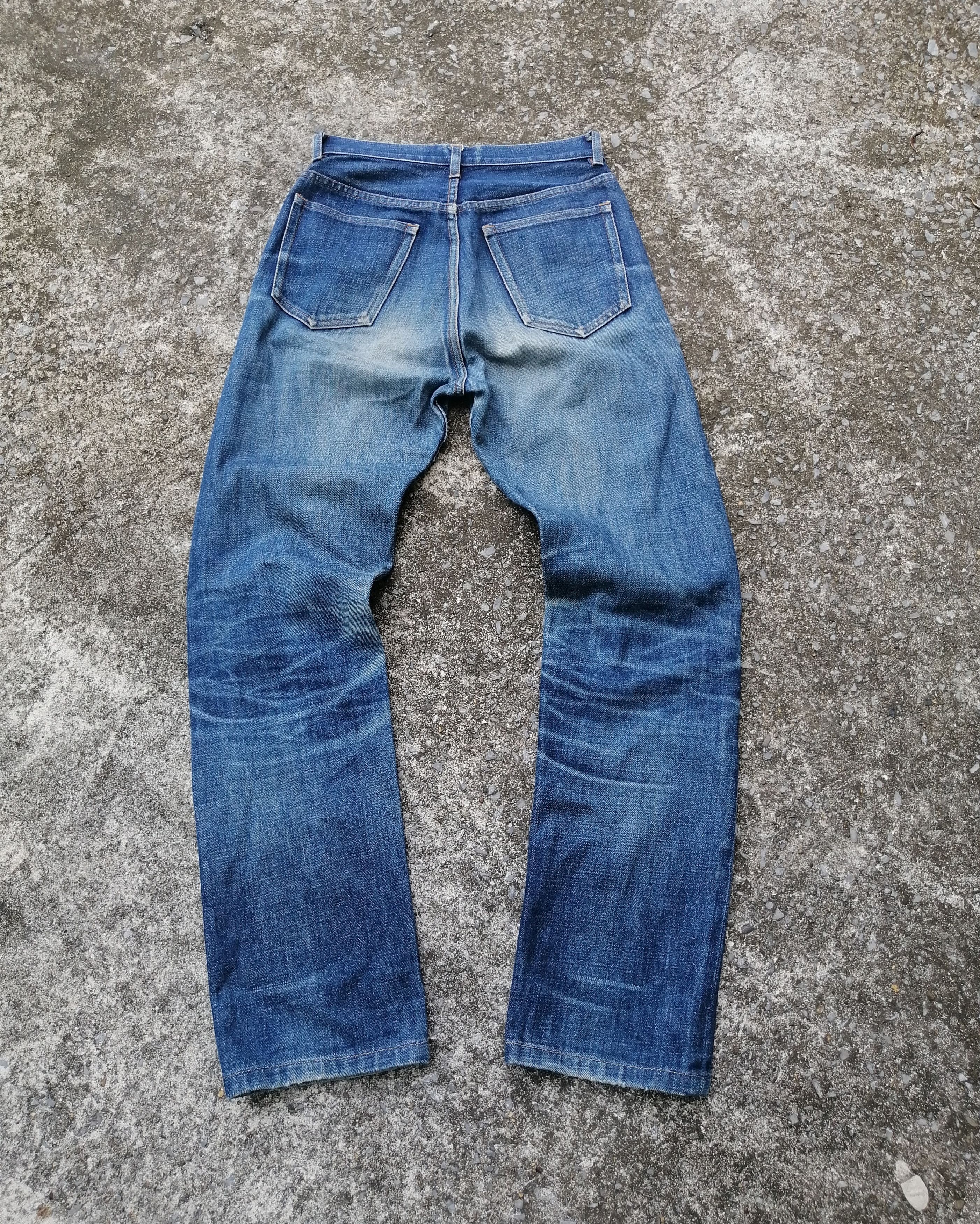 A.P.C. × Japanese Brand APC Made In Japan Selvedge Fly Button Denim Jeans Size US 26 / EU 42 - 2 Thumbnail
