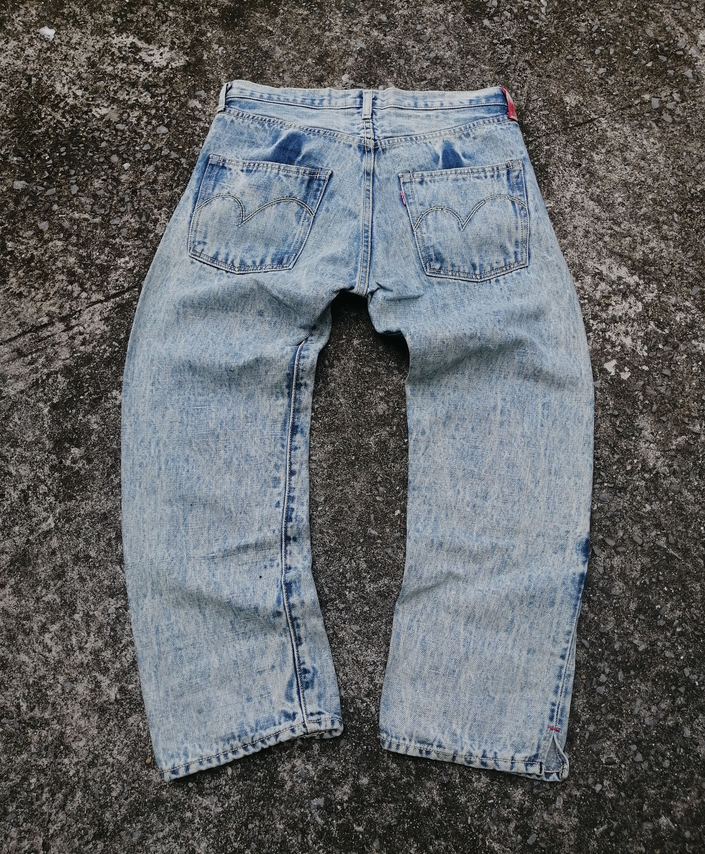 Levi's × Levi's Vintage Clothing Vintage Levi's Strauss Fly Button Nice Design Denim Jeans Size US 32 / EU 48 - 2 Thumbnail