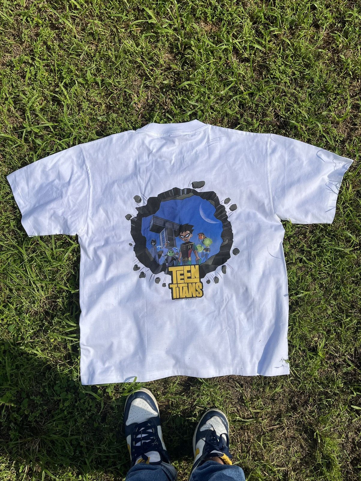 Cartoon Network RARE Teen Titans Cartoon Network Bootleg Tee Size US XL / EU 56 / 4 - 2 Thumbnail