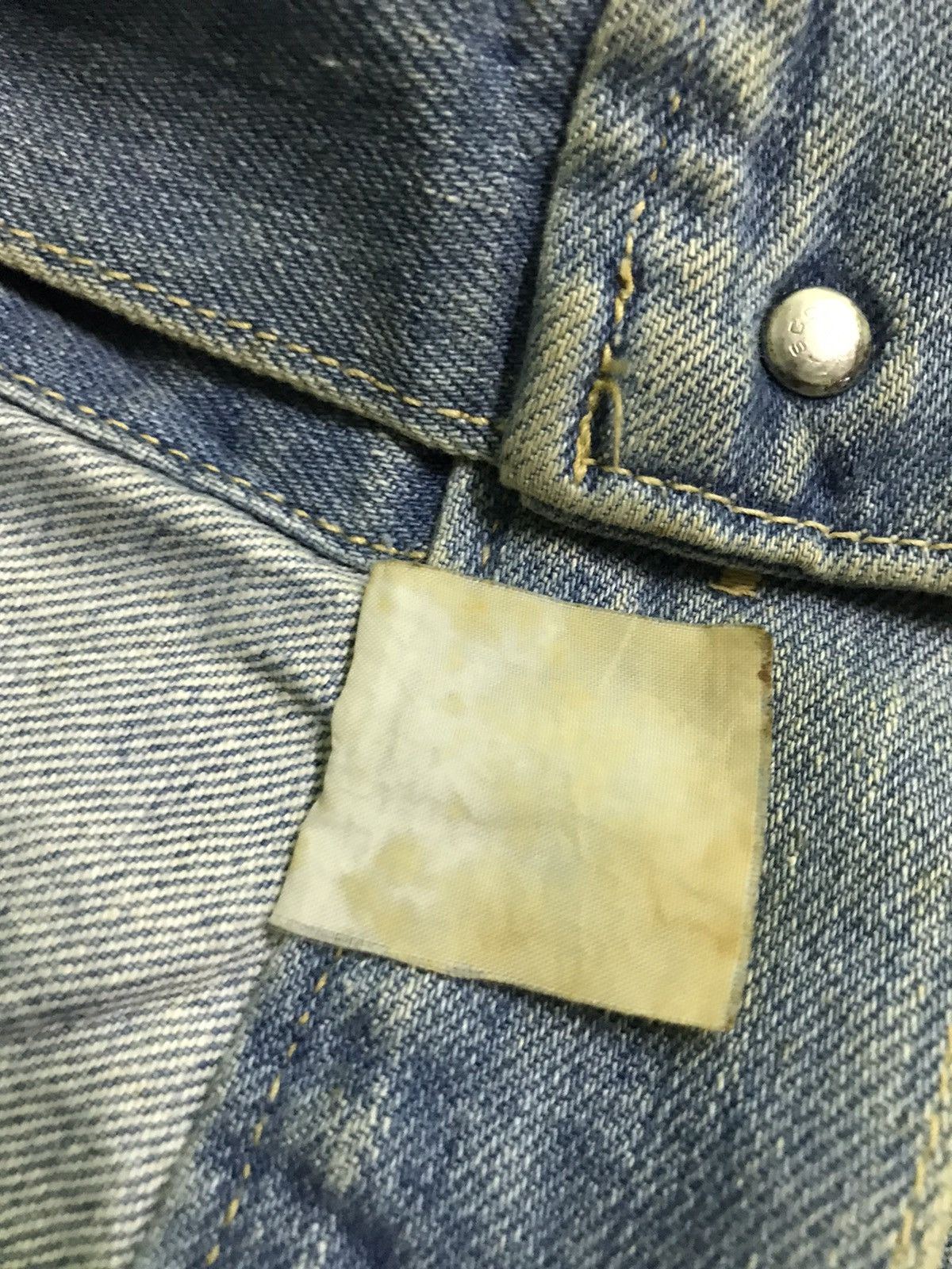 Vintage Vintage Blue way trucker denim jacket Size US M / EU 48-50 / 2 - 7 Thumbnail