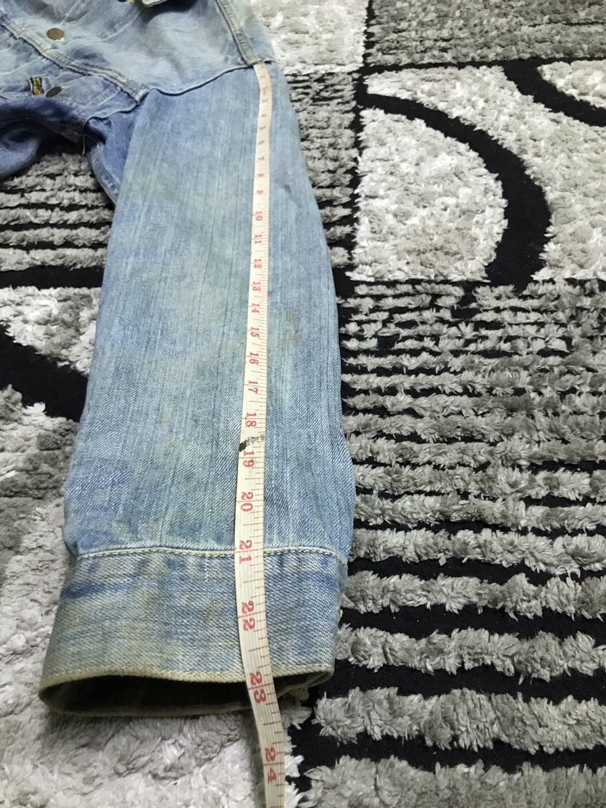 Vintage Vintage Blue way trucker denim jacket Size US M / EU 48-50 / 2 - 11 Thumbnail
