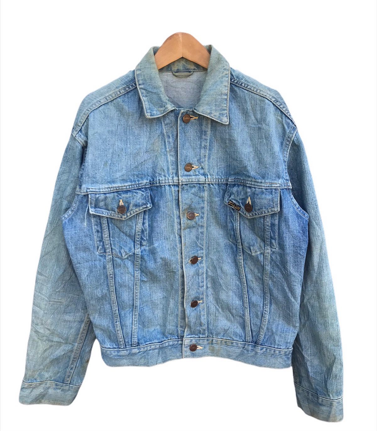 Vintage Blue way trucker denim jacket