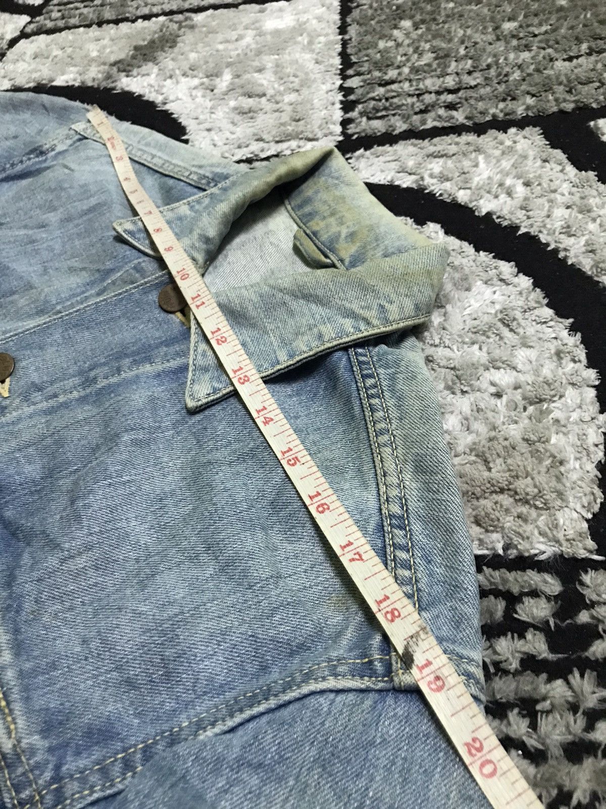 Vintage Vintage Blue way trucker denim jacket Size US M / EU 48-50 / 2 - 10 Thumbnail