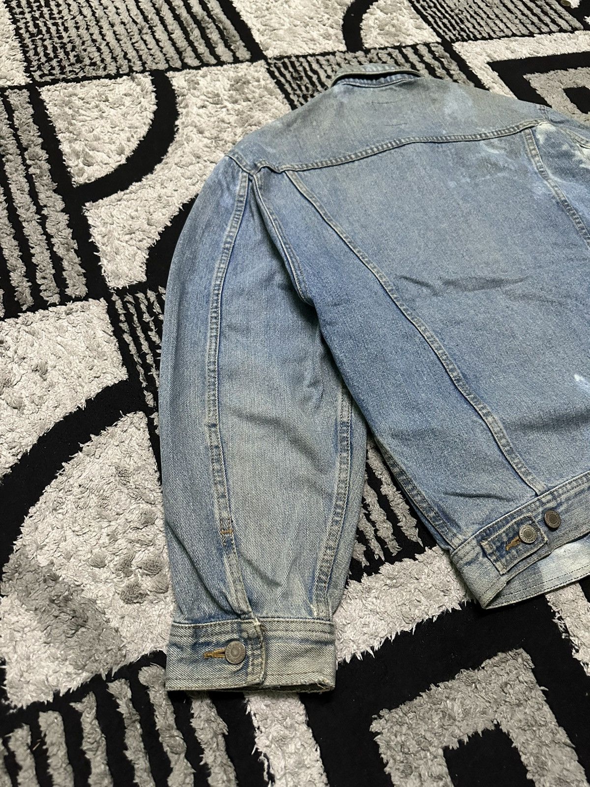 Vintage Vintage 80s Houston trucker denim jacket Size US L / EU 52-54 / 3 - 7 Thumbnail