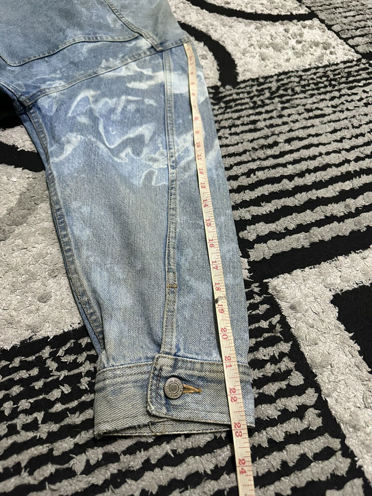 Vintage Vintage 80s Houston trucker denim jacket Size US L / EU 52-54 / 3 - 13 Thumbnail