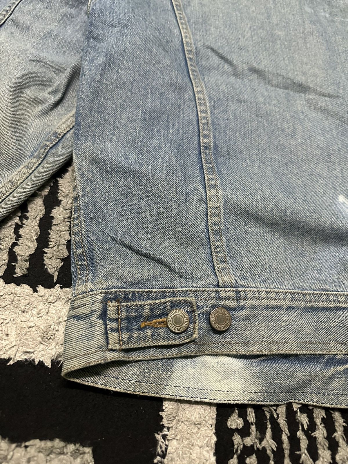 Vintage Vintage 80s Houston trucker denim jacket Size US L / EU 52-54 / 3 - 8 Thumbnail