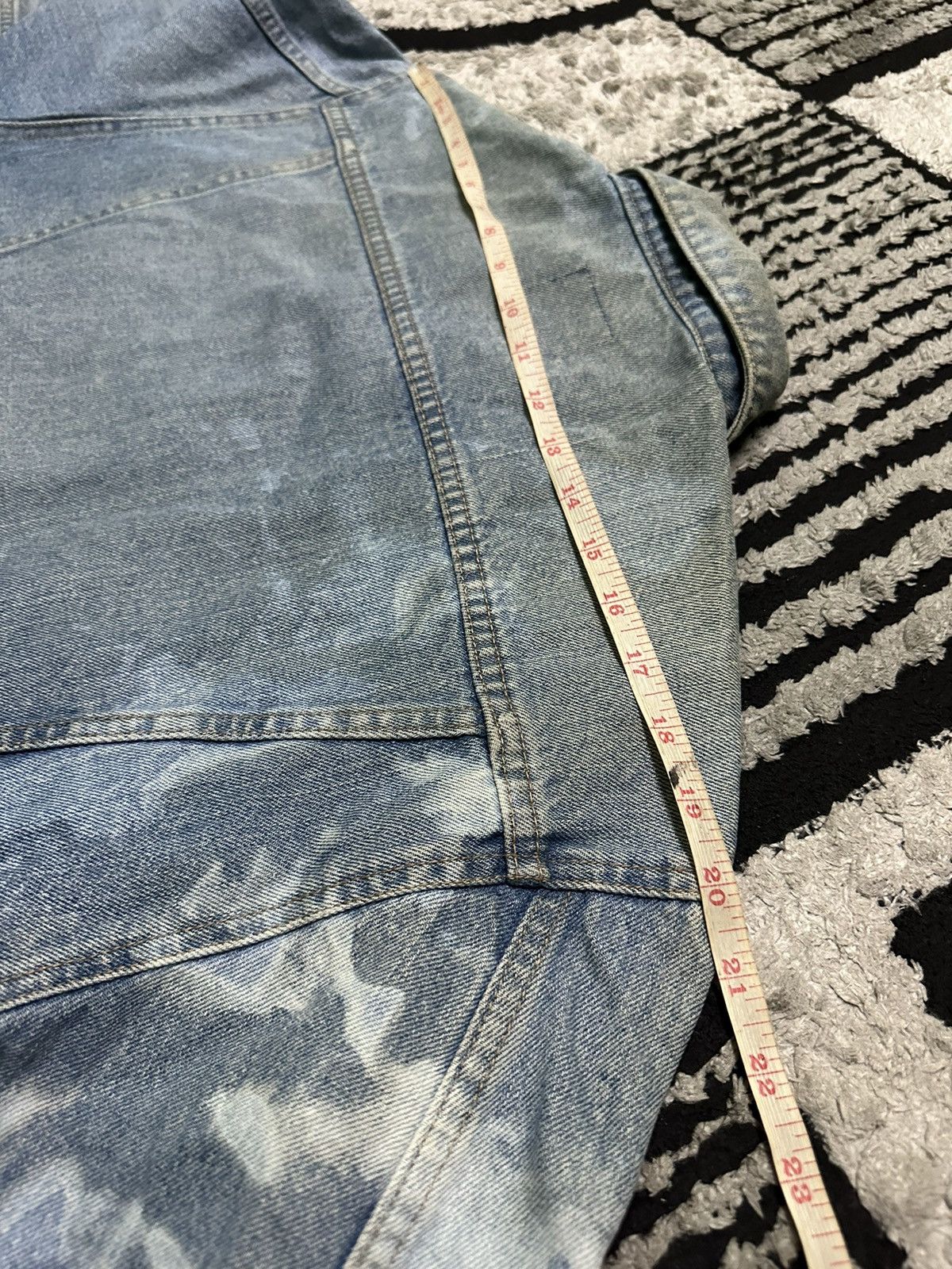Vintage Vintage 80s Houston trucker denim jacket Size US L / EU 52-54 / 3 - 12 Thumbnail
