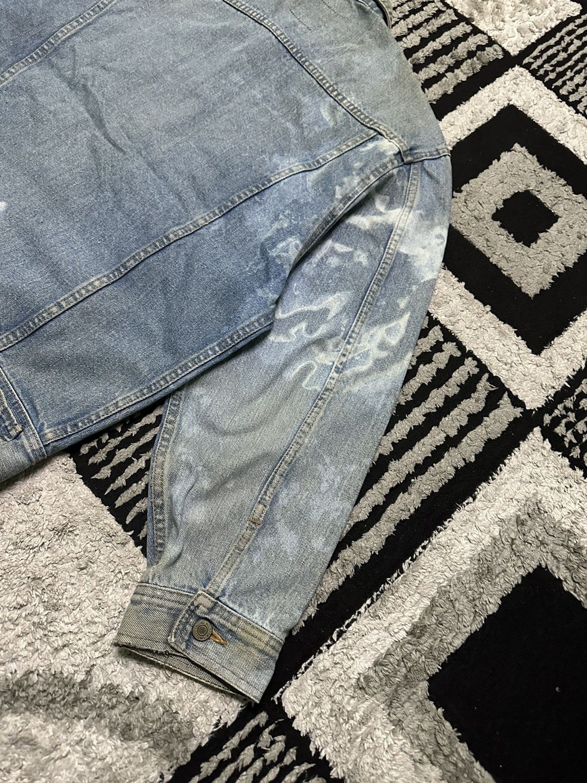 Vintage Vintage 80s Houston trucker denim jacket Size US L / EU 52-54 / 3 - 6 Thumbnail