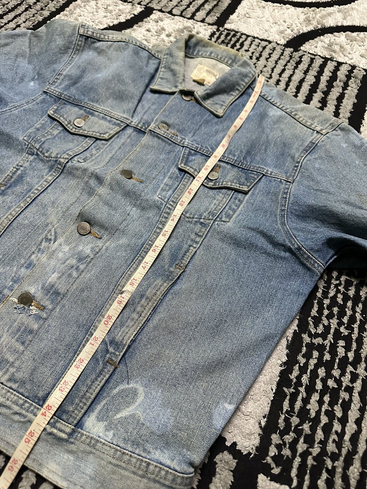 Vintage Vintage 80s Houston trucker denim jacket Size US L / EU 52-54 / 3 - 11 Thumbnail