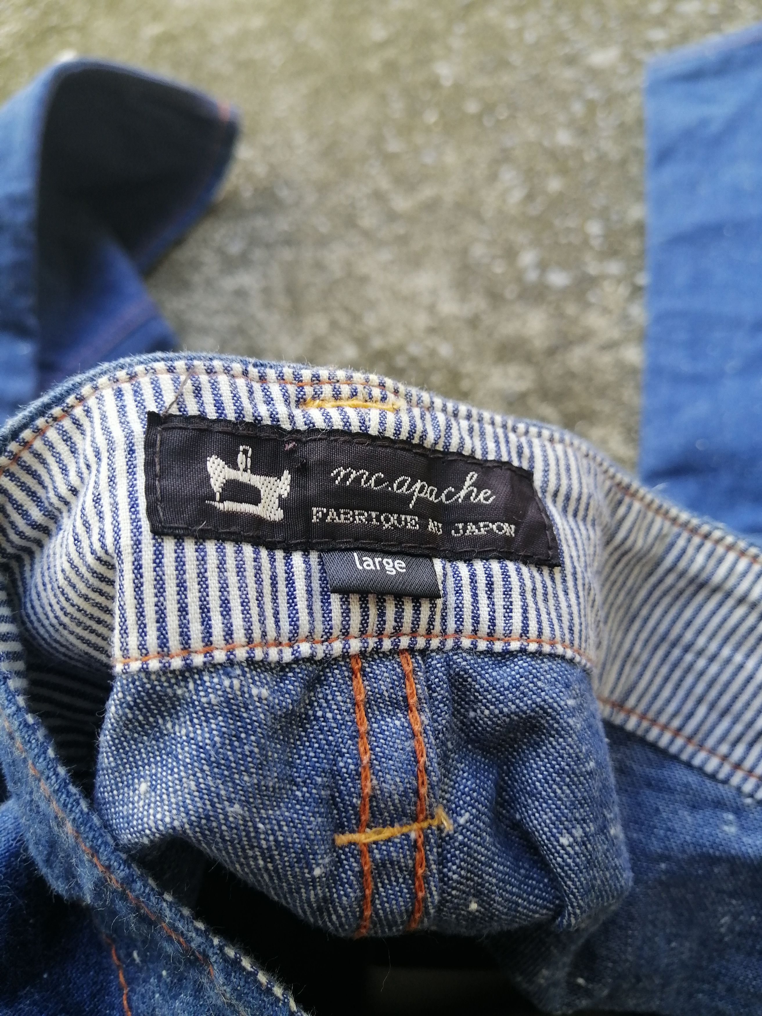 Designer × Japanese Brand Mc Apache Japanese Brand Nice Design Pants Size US 34 / EU 50 - 8 Thumbnail