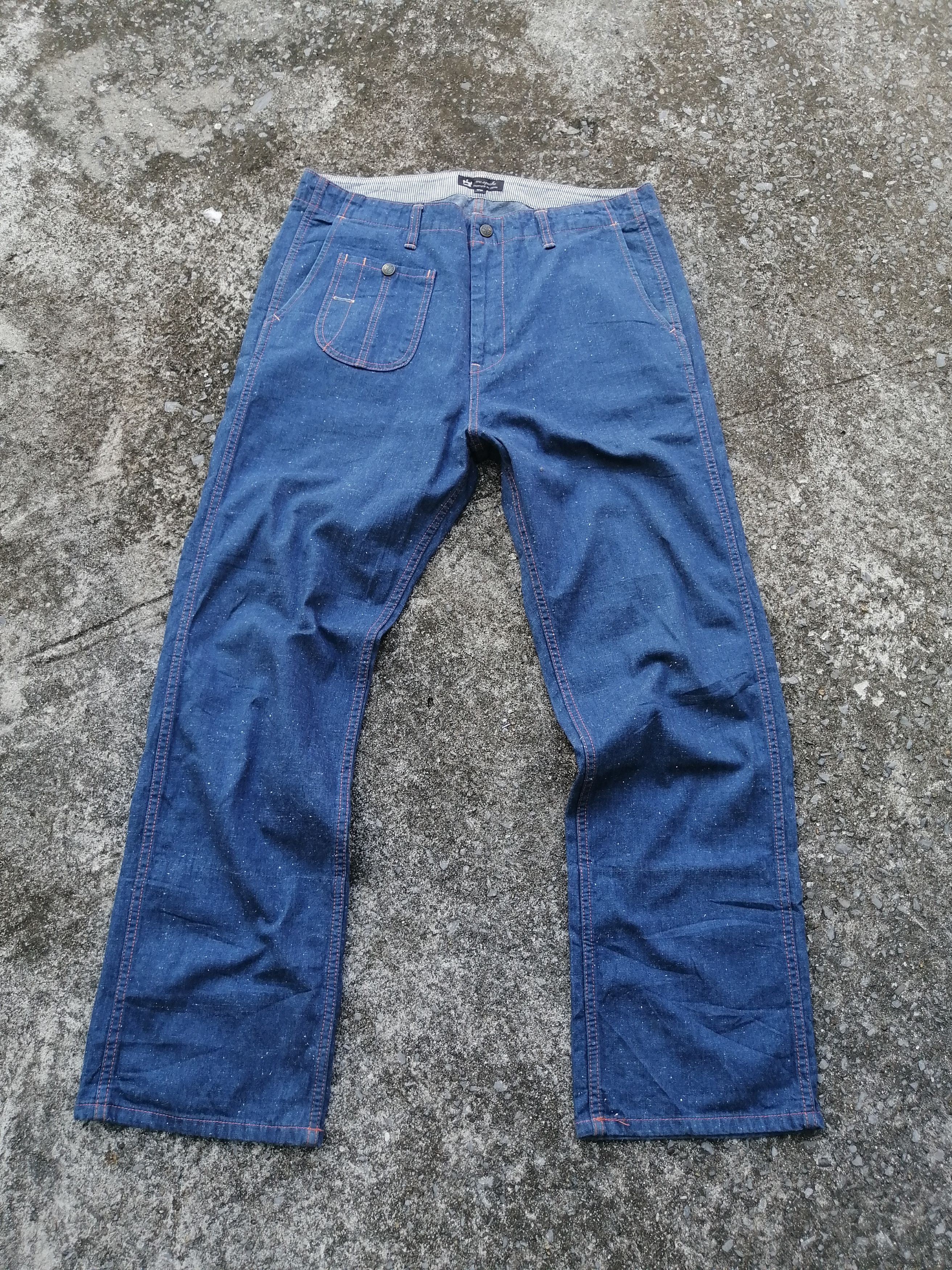 Designer × Japanese Brand Mc Apache Japanese Brand Nice Design Pants Size US 34 / EU 50 - 2 Thumbnail