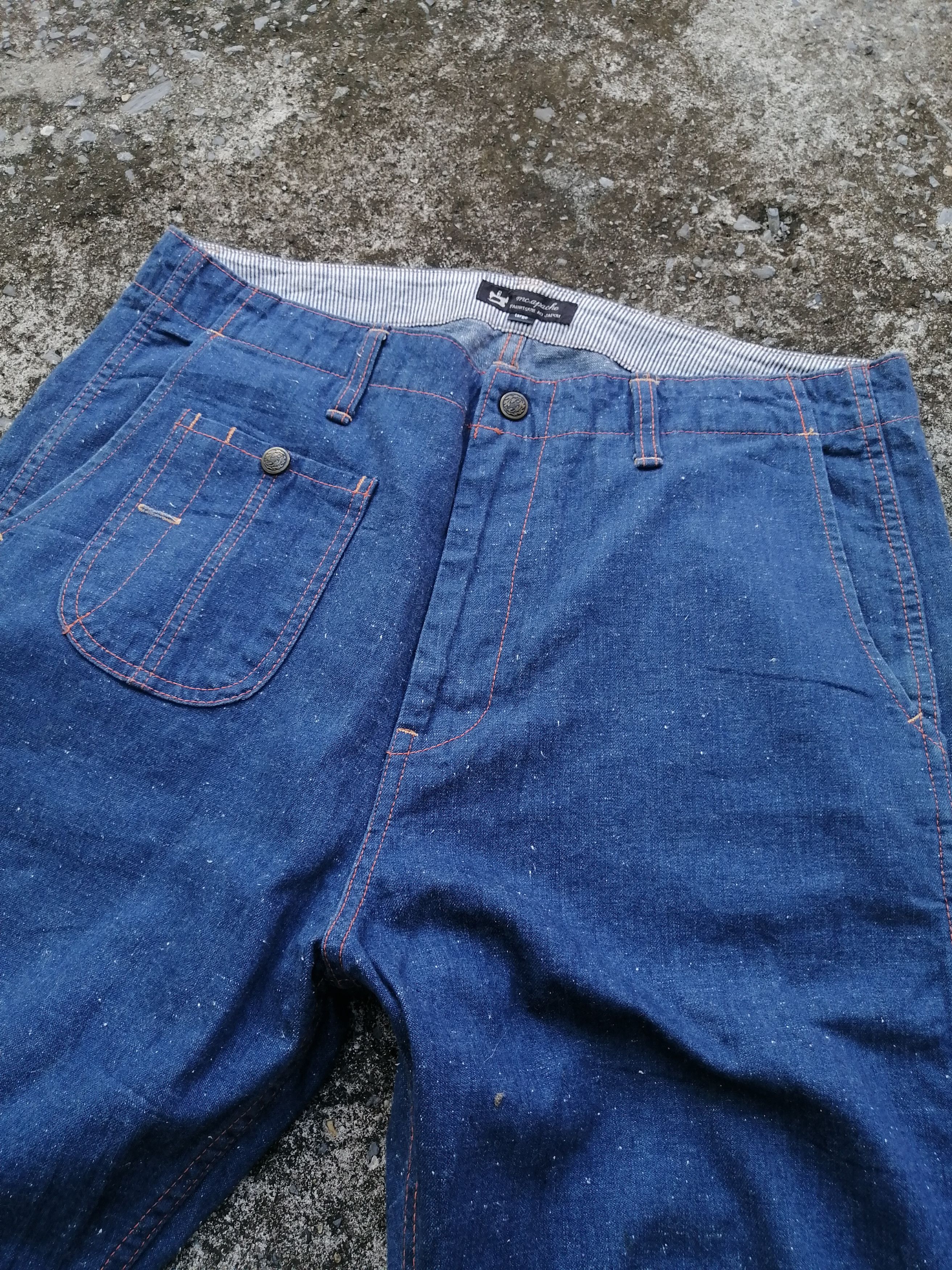Designer × Japanese Brand Mc Apache Japanese Brand Nice Design Pants Size US 34 / EU 50 - 1 Thumbnail