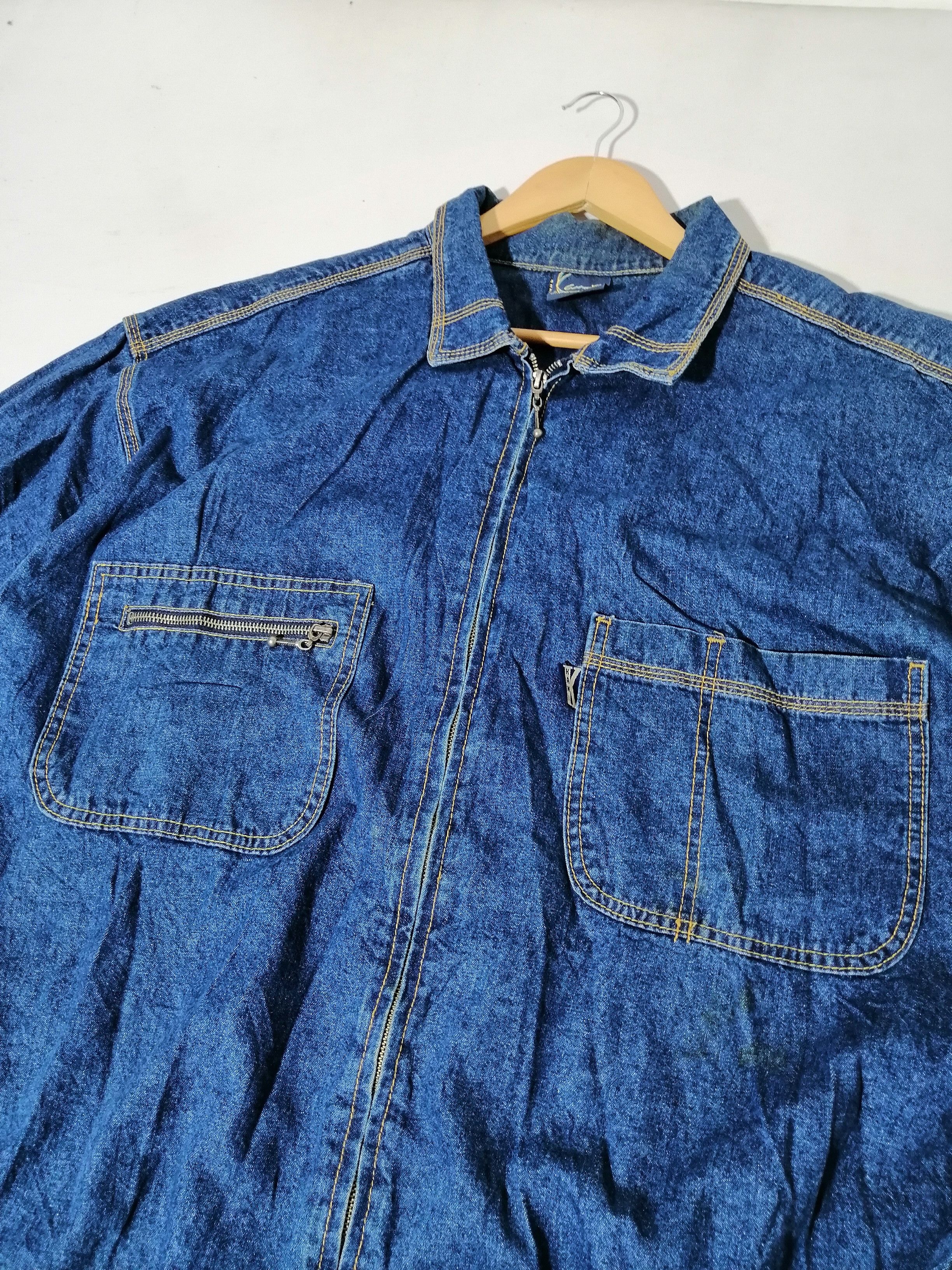 Karl Kani Karl Kani BIG SIZE Nice Design Denim Jacket Size US XXL / EU 58 / 5 - 1 Thumbnail