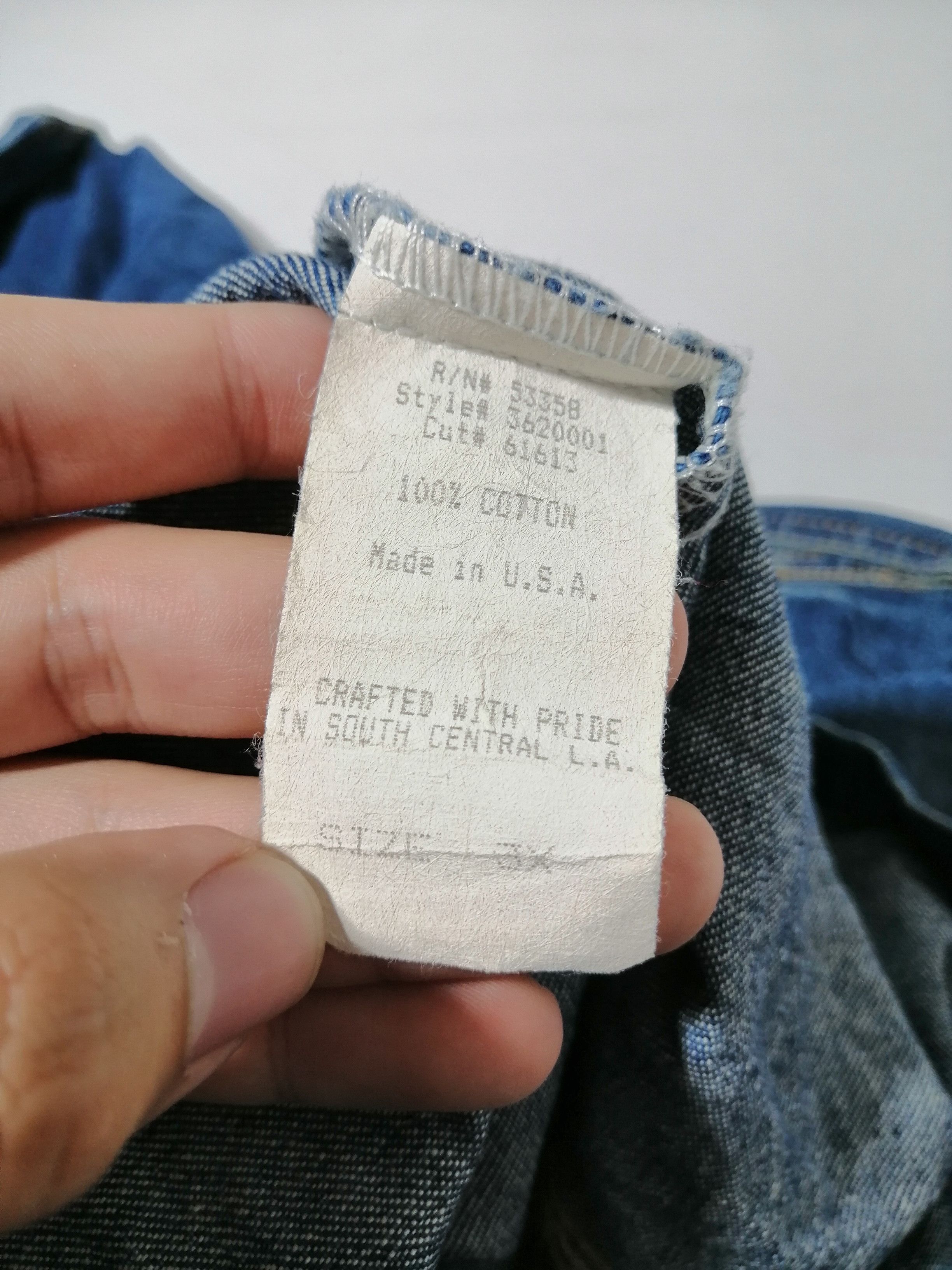 Karl Kani Karl Kani BIG SIZE Nice Design Denim Jacket Size US XXL / EU 58 / 5 - 10 Thumbnail