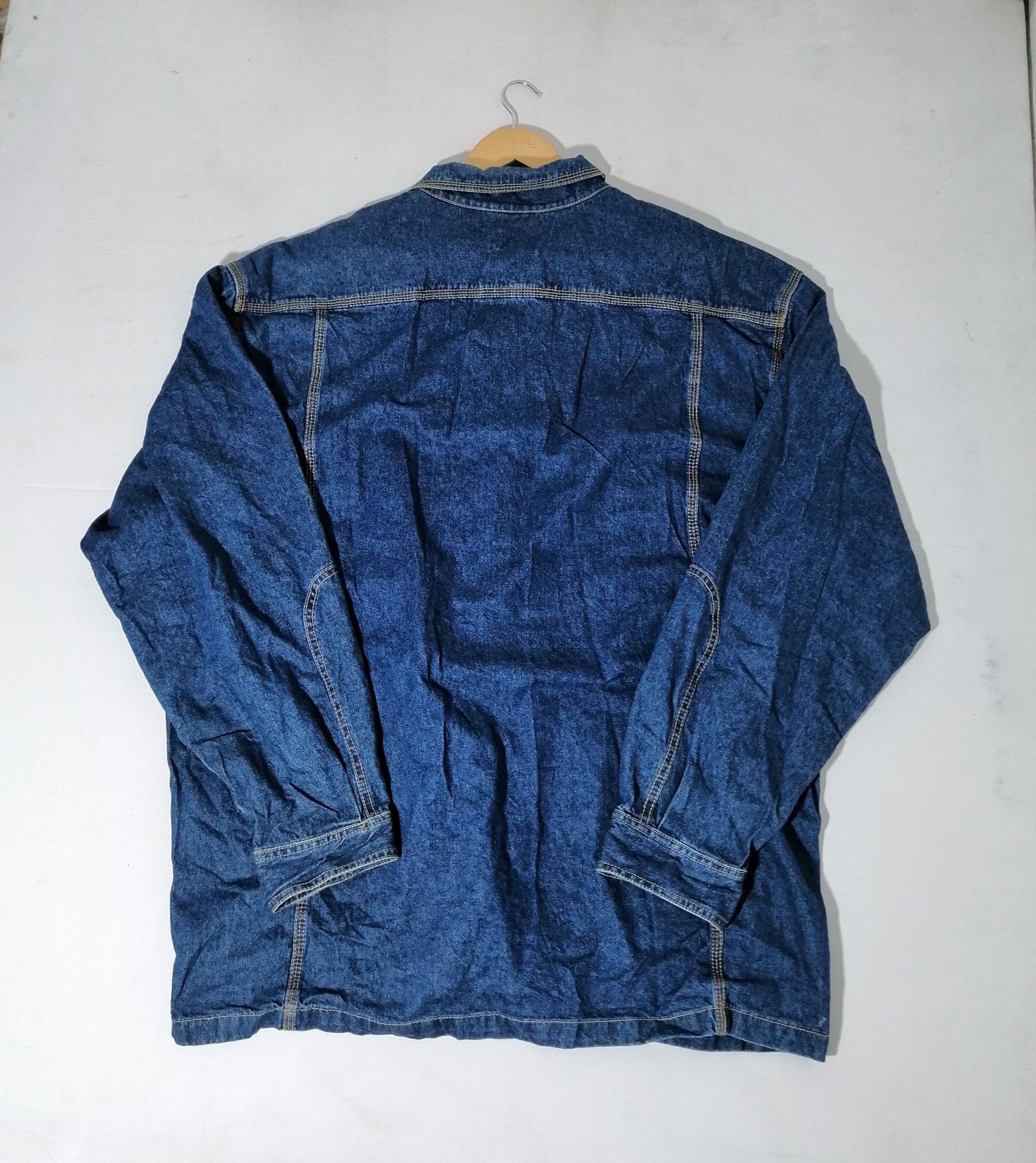 Karl Kani Karl Kani BIG SIZE Nice Design Denim Jacket Size US XXL / EU 58 / 5 - 3 Thumbnail