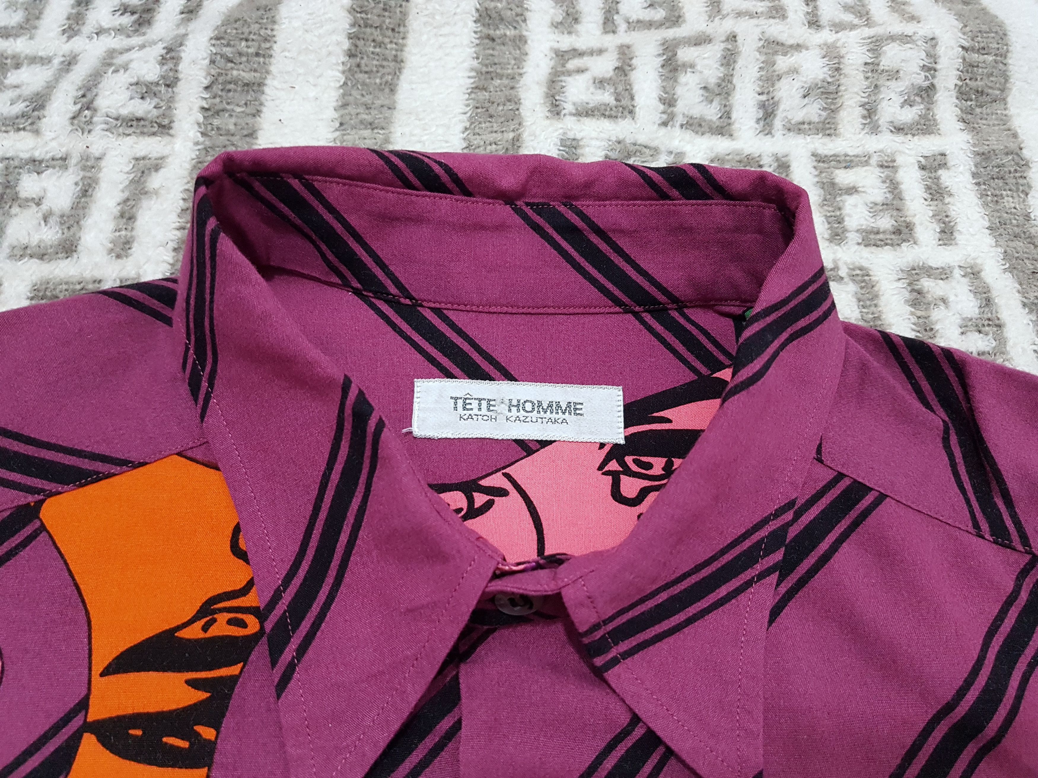 Issey Miyake Fit s to m, Made In Japan Tete Homme Luxury Art Shirt Size US M / EU 48-50 / 2 - 3 Thumbnail