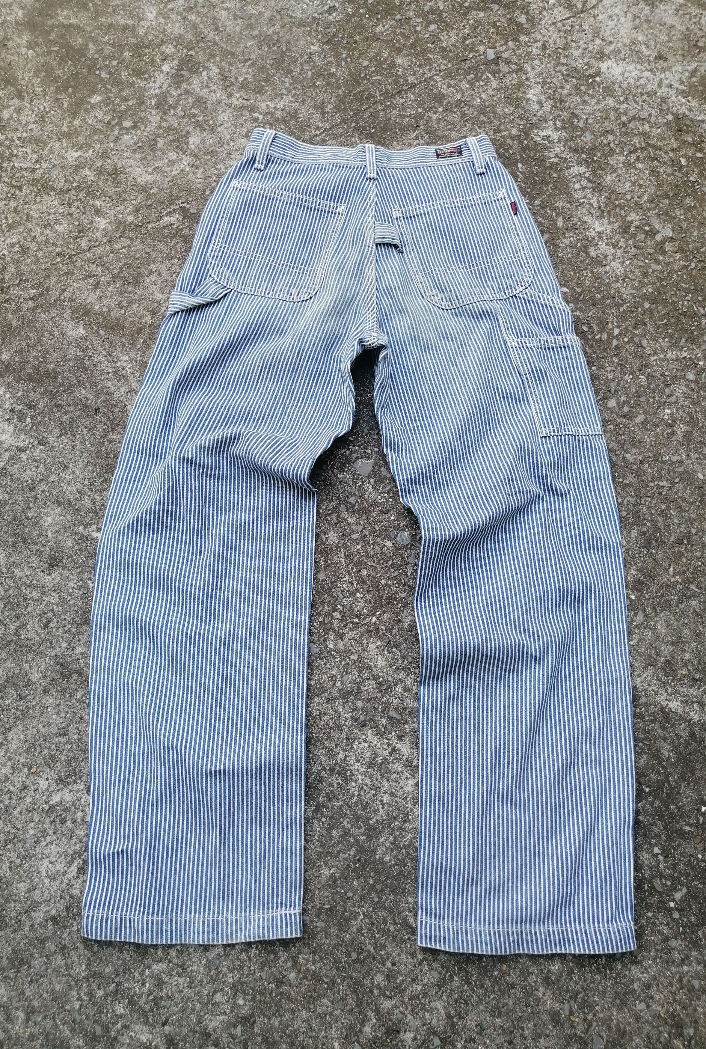 Japanese Brand × Vintage Vintage Bobson Hickory Denim Jeans Size US 26 / EU 42 - 2 Thumbnail