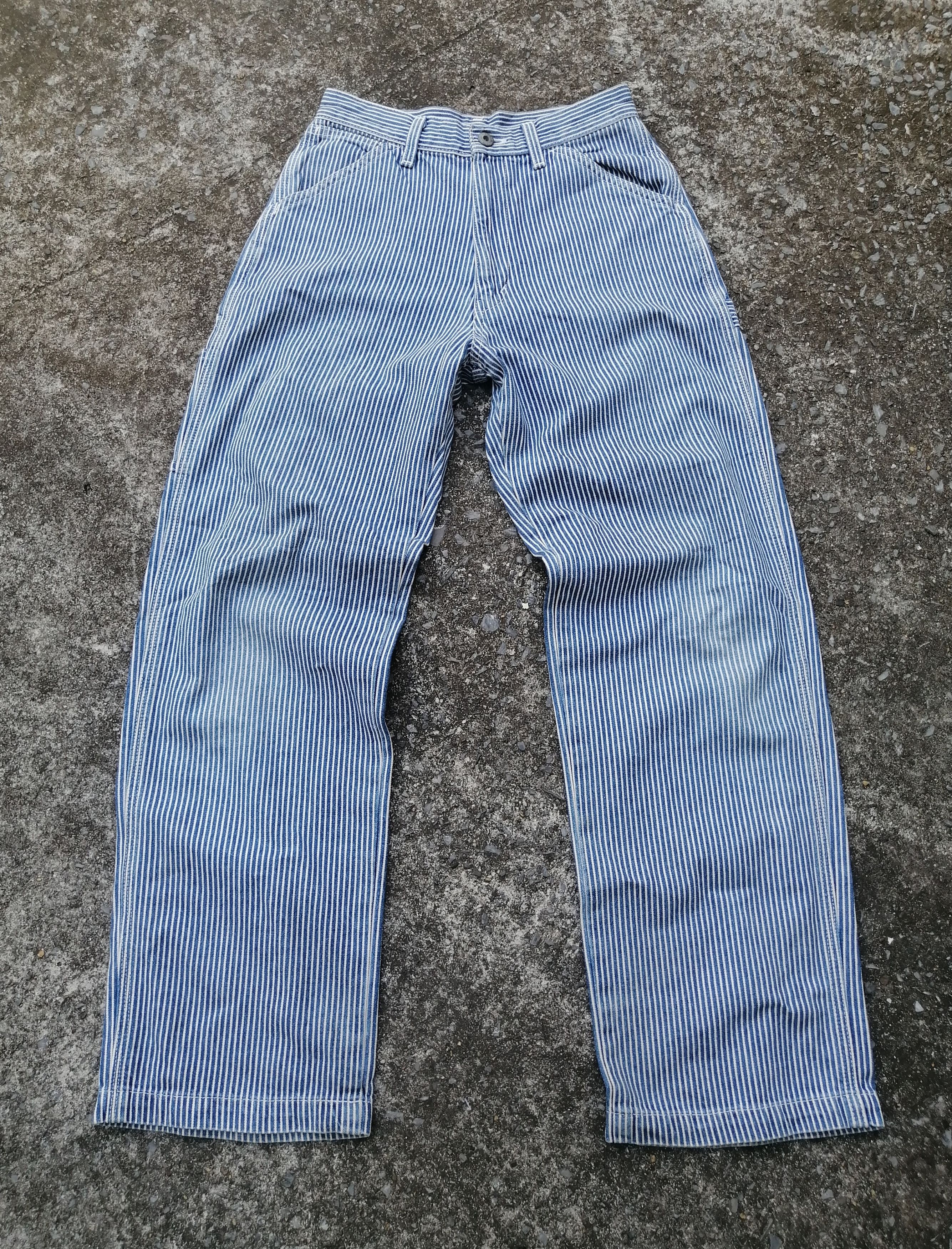 Japanese Brand × Vintage Vintage Bobson Hickory Denim Jeans Size US 26 / EU 42 - 1 Thumbnail