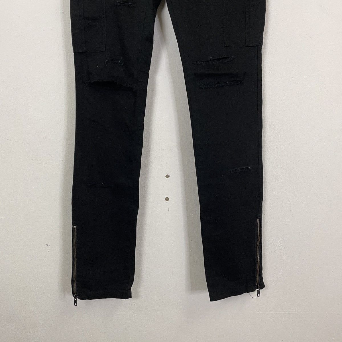 Japanese Brand Ghost Of Harlem Utility Multipocket Punk Style Cargo Pants Size US 29 - 4 Thumbnail