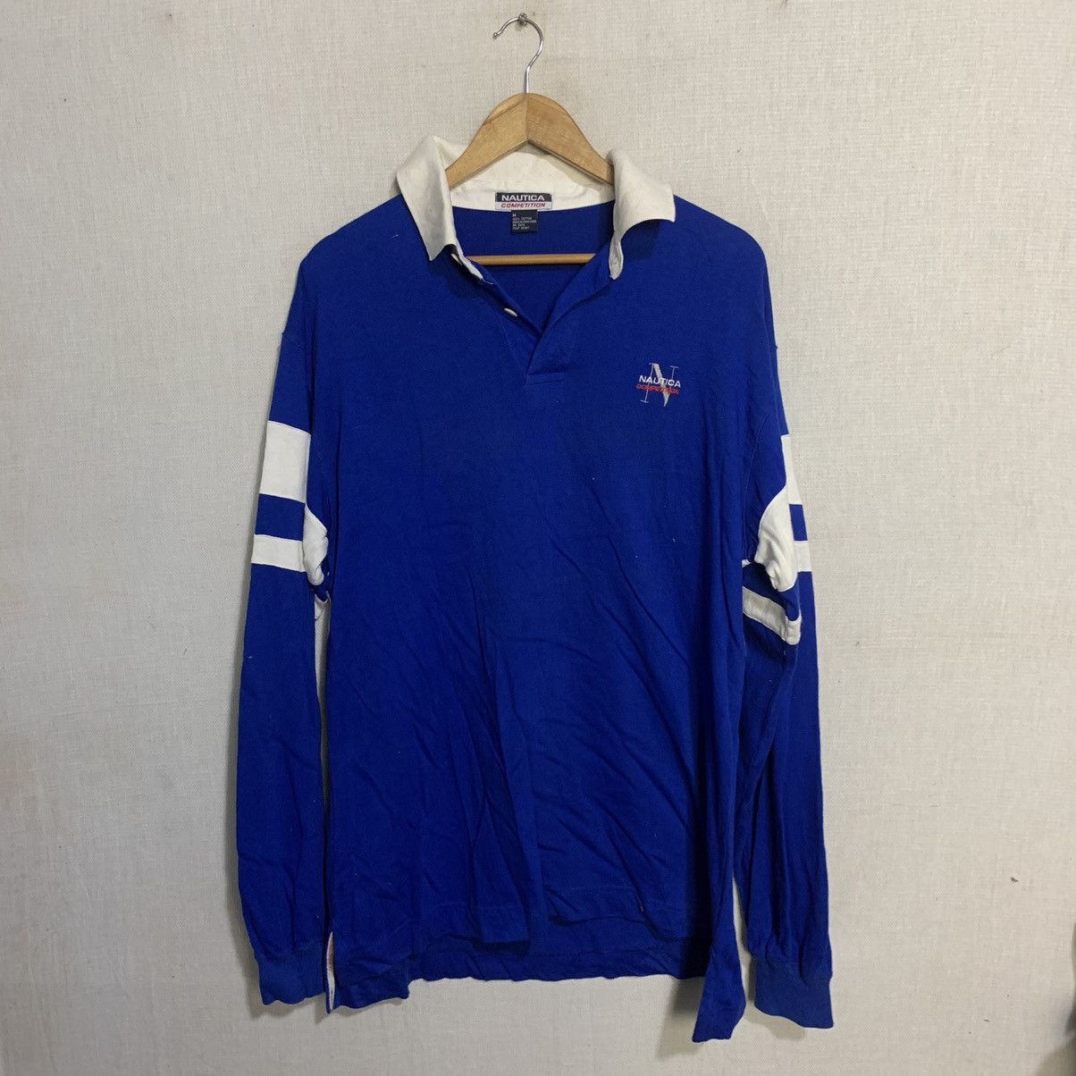Nautica Polo sweatshirt nautica big spell pullover Size US M / EU 48-50 / 2 - 2 Thumbnail