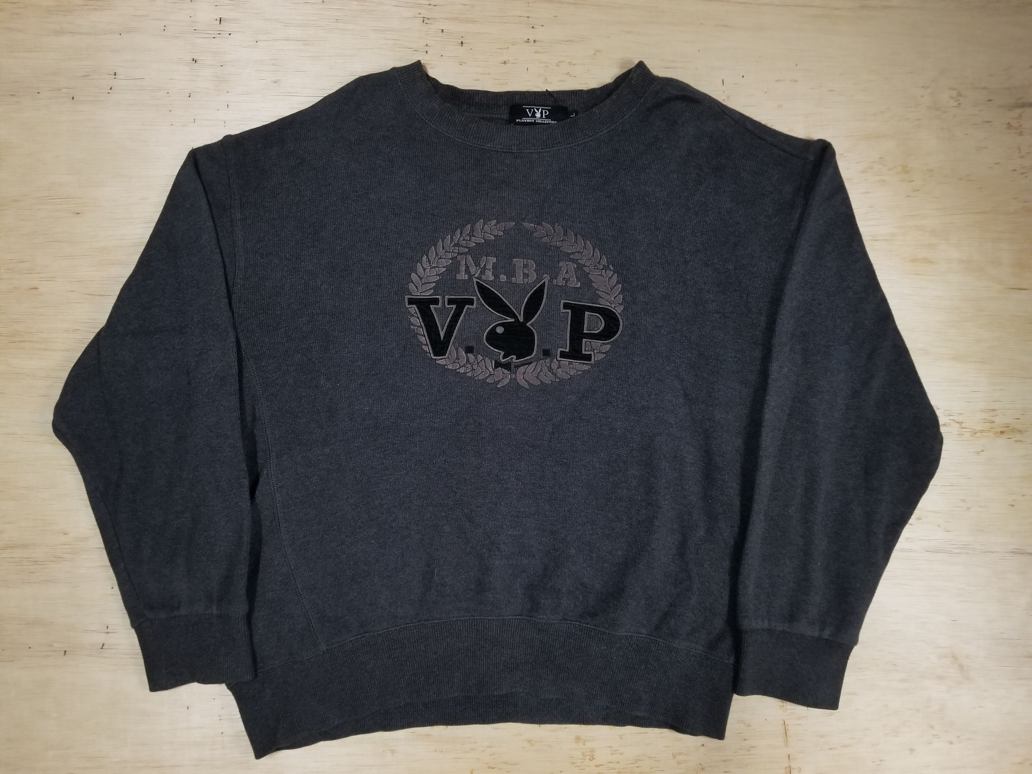 Playboy × Vintage 🔥Vintage Playboy Sweatshirt🔥 Size US L / EU 52-54 / 3 - 1 Thumbnail
