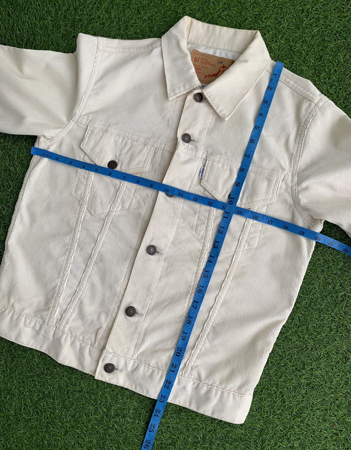 Beauty Beast 🔥Vintage Orslow Trucker Denim Codroy Jacket Size US XS / EU 42 / 0 - 15 Thumbnail