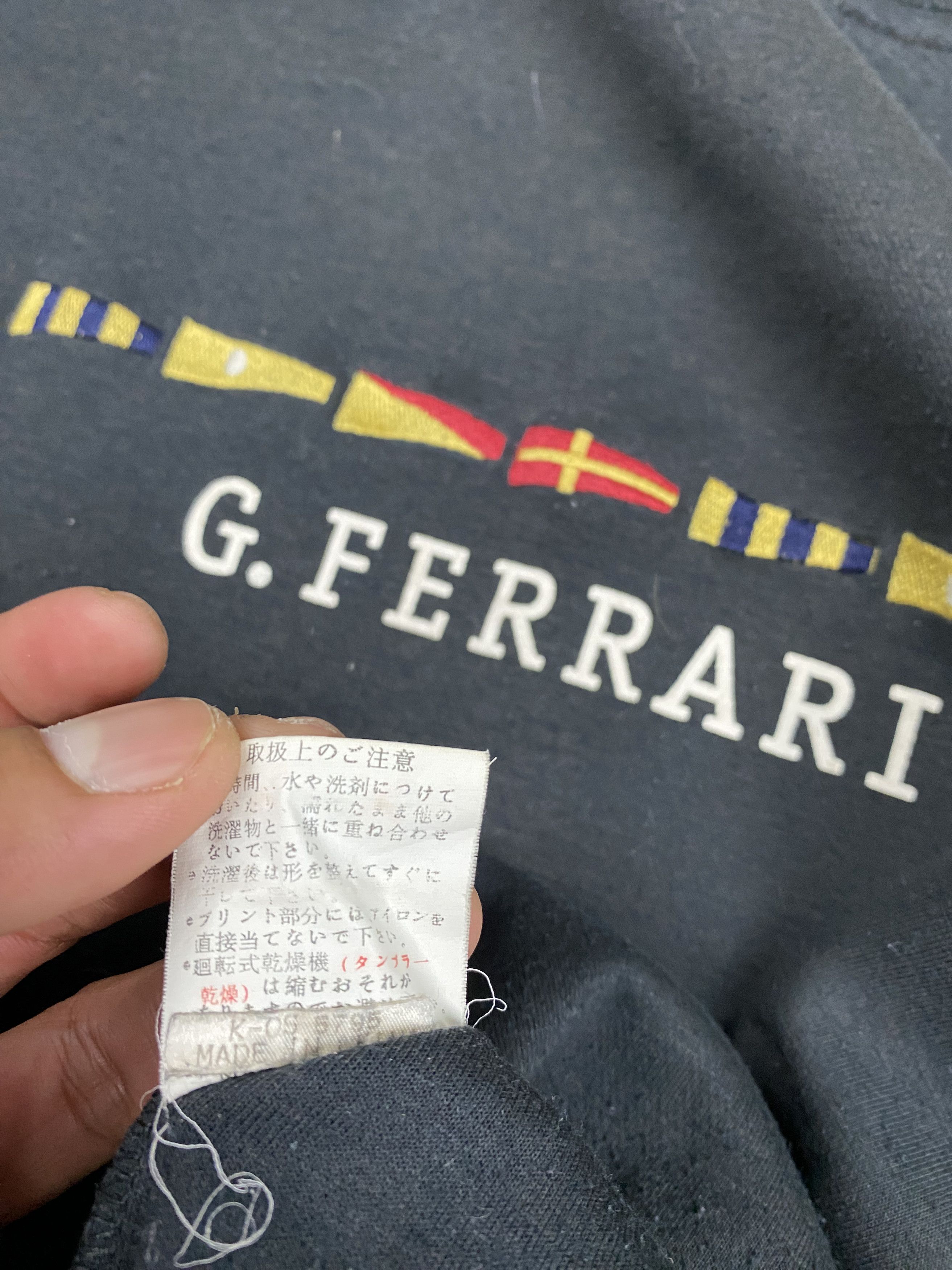 Ferrari × Vintage Vintage GIORGIO FERRARI Sweatshirt Size US M / EU 48-50 / 2 - 5 Thumbnail