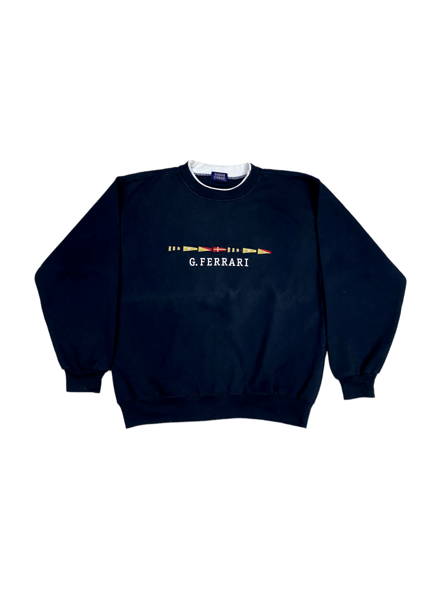 Ferrari × Vintage Vintage GIORGIO FERRARI Sweatshirt Size US M / EU 48-50 / 2 - 1 Thumbnail