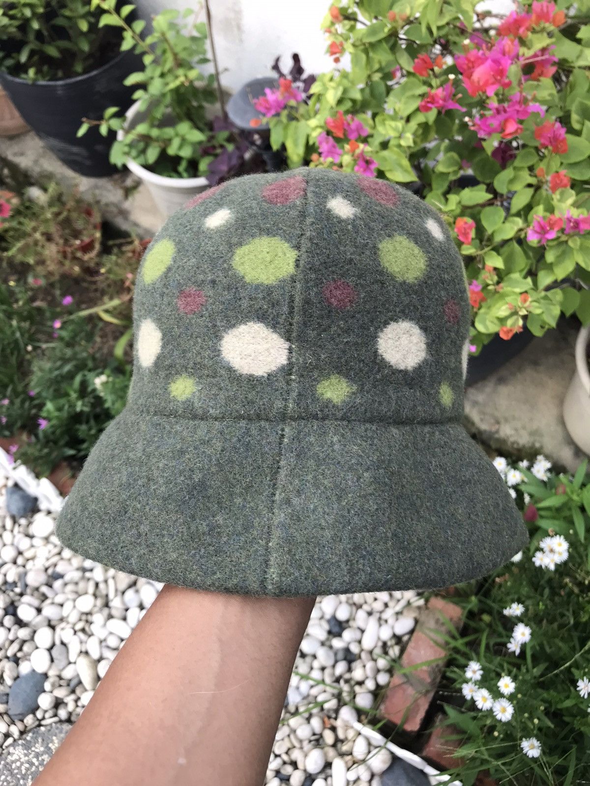 Japanese Brand × Michel Klein × Vintage AUTHENTIC VINTAGE MICHEL KLEIN PARIS WOOL BUCKETS HAT Size ONE SIZE - 2 Thumbnail