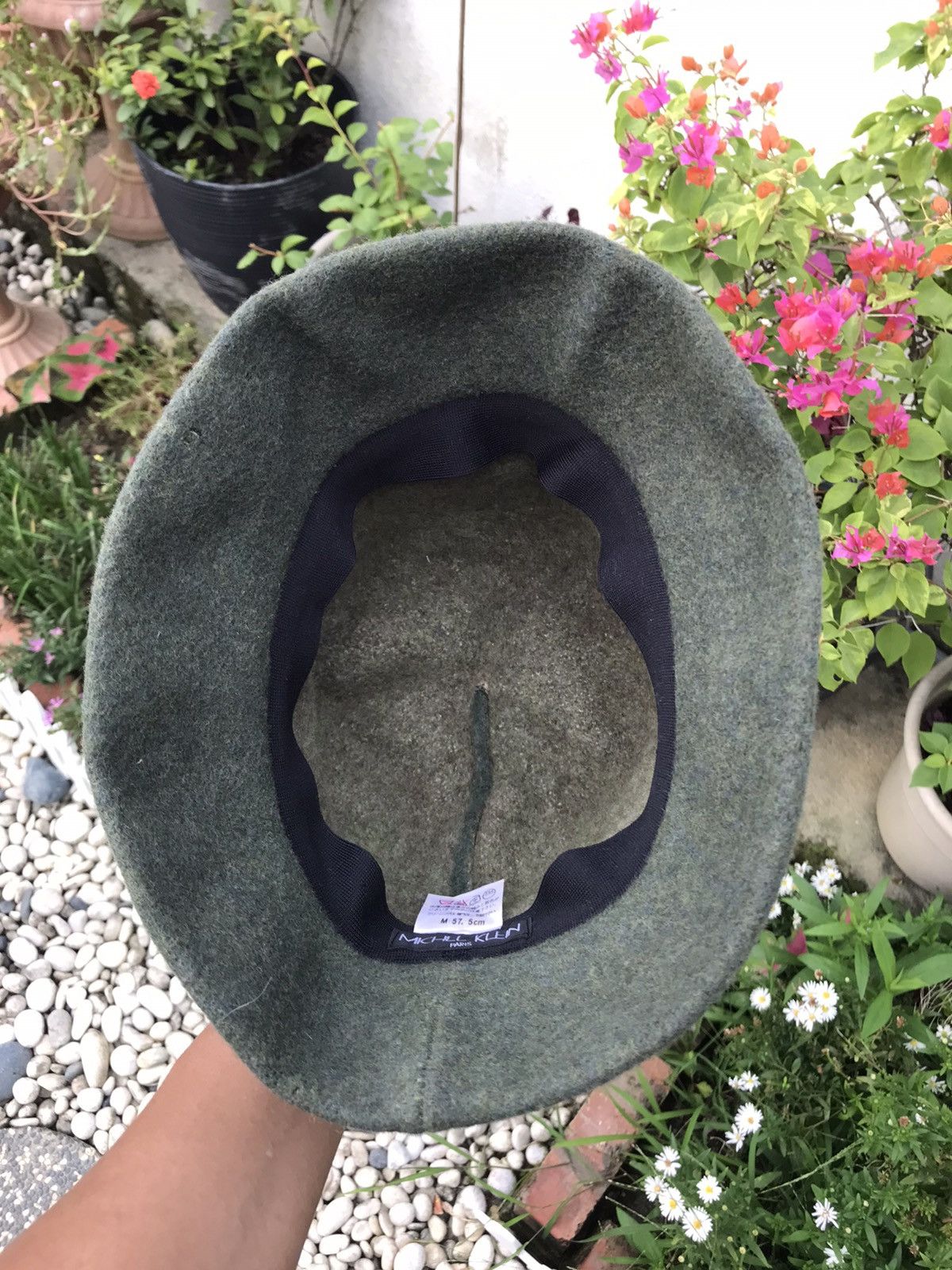 Japanese Brand × Michel Klein × Vintage AUTHENTIC VINTAGE MICHEL KLEIN PARIS WOOL BUCKETS HAT Size ONE SIZE - 4 Thumbnail