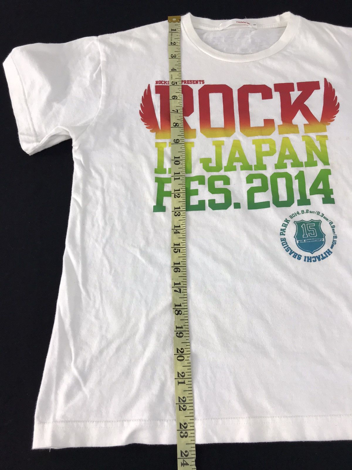 Band Tees × Japanese Brand Rock In Japan Festival Tour Band List Tee K119j Size S / US 4 / IT 40 - 8 Thumbnail