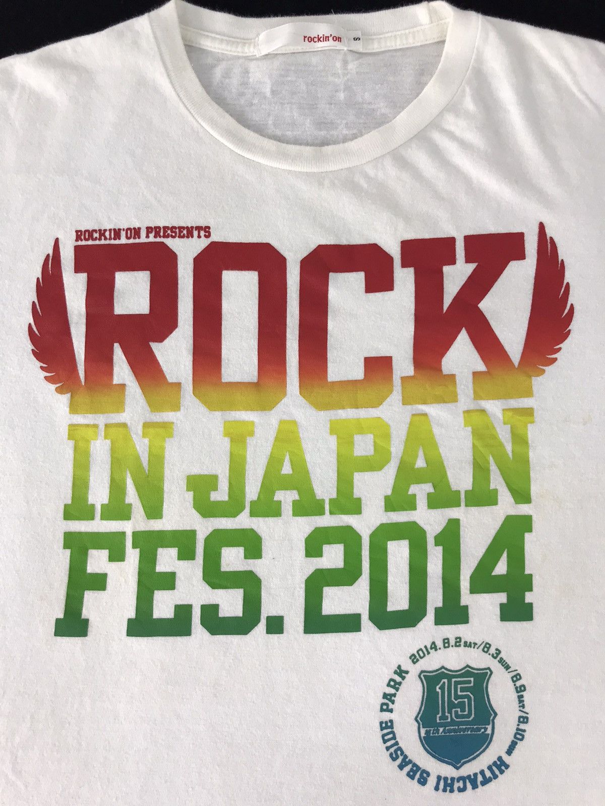 Band Tees × Japanese Brand Rock In Japan Festival Tour Band List Tee K119j Size S / US 4 / IT 40 - 3 Thumbnail