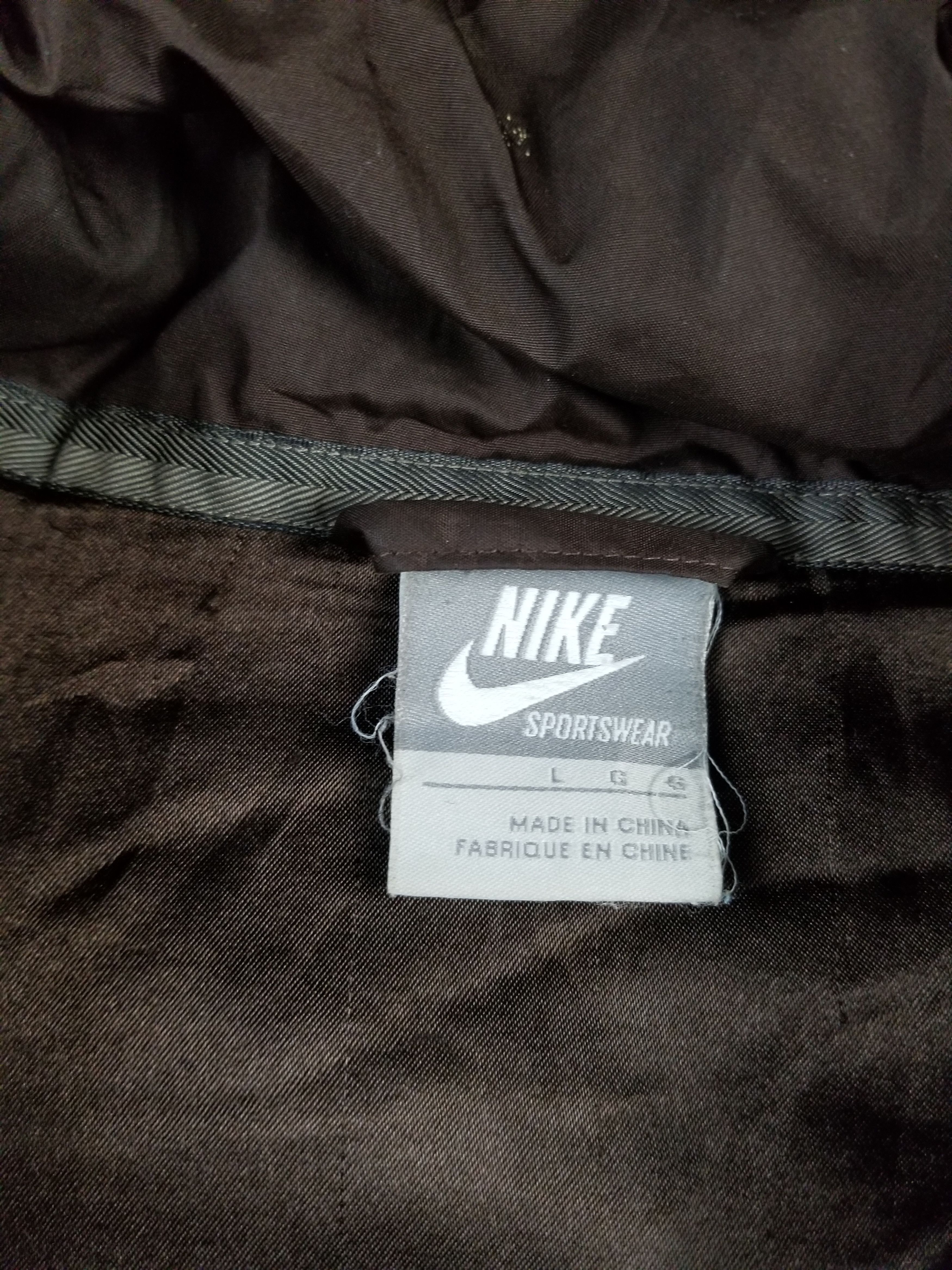 Nike × Vintage Vintage Nike Light Jacket Brown Size S / US 4 / IT 40 - 10 Thumbnail