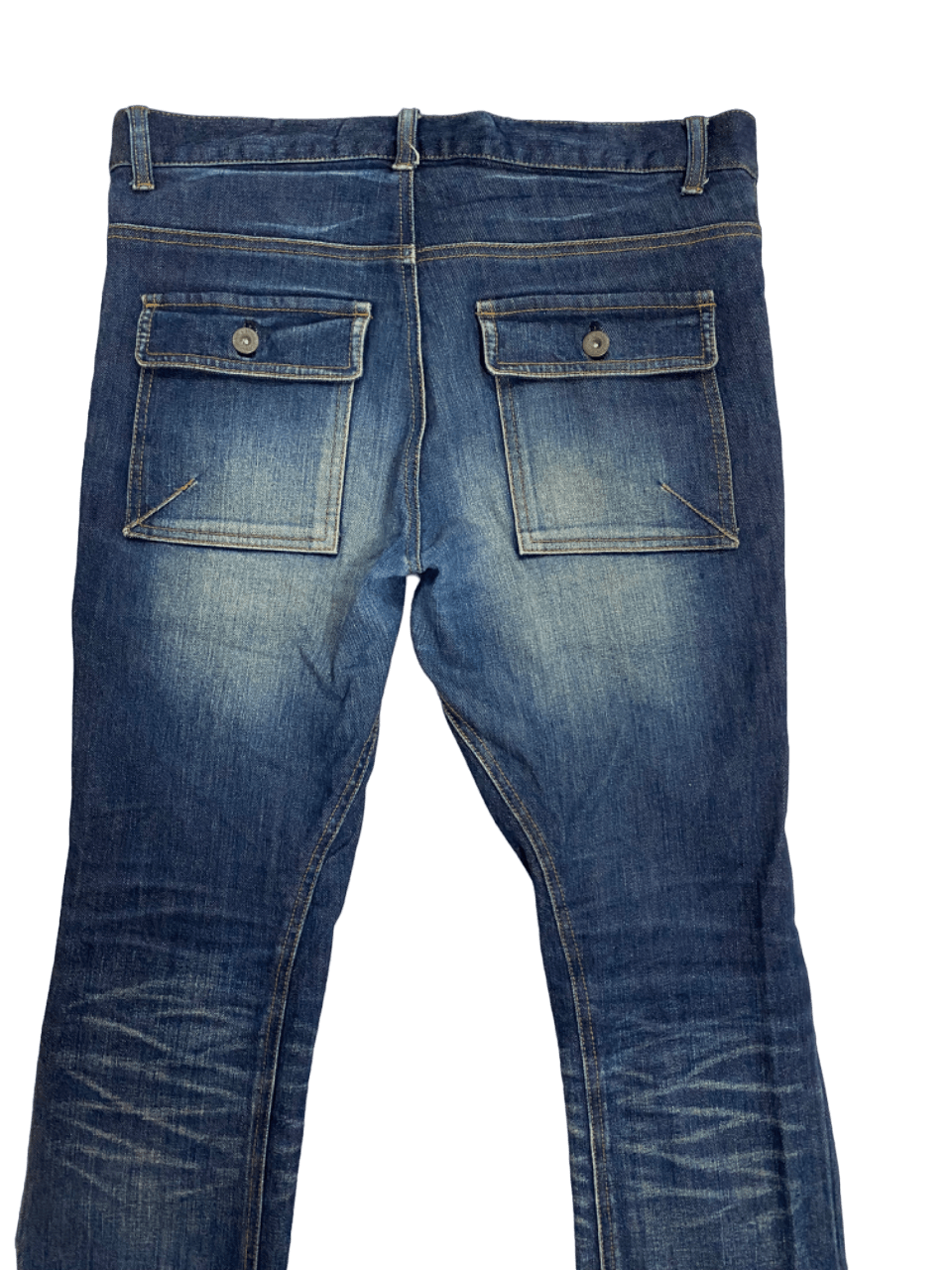 Katharine Hamnett London Distressed Hamnett Bush Pant Jeans Multipocket Size US 31 - 8 Thumbnail