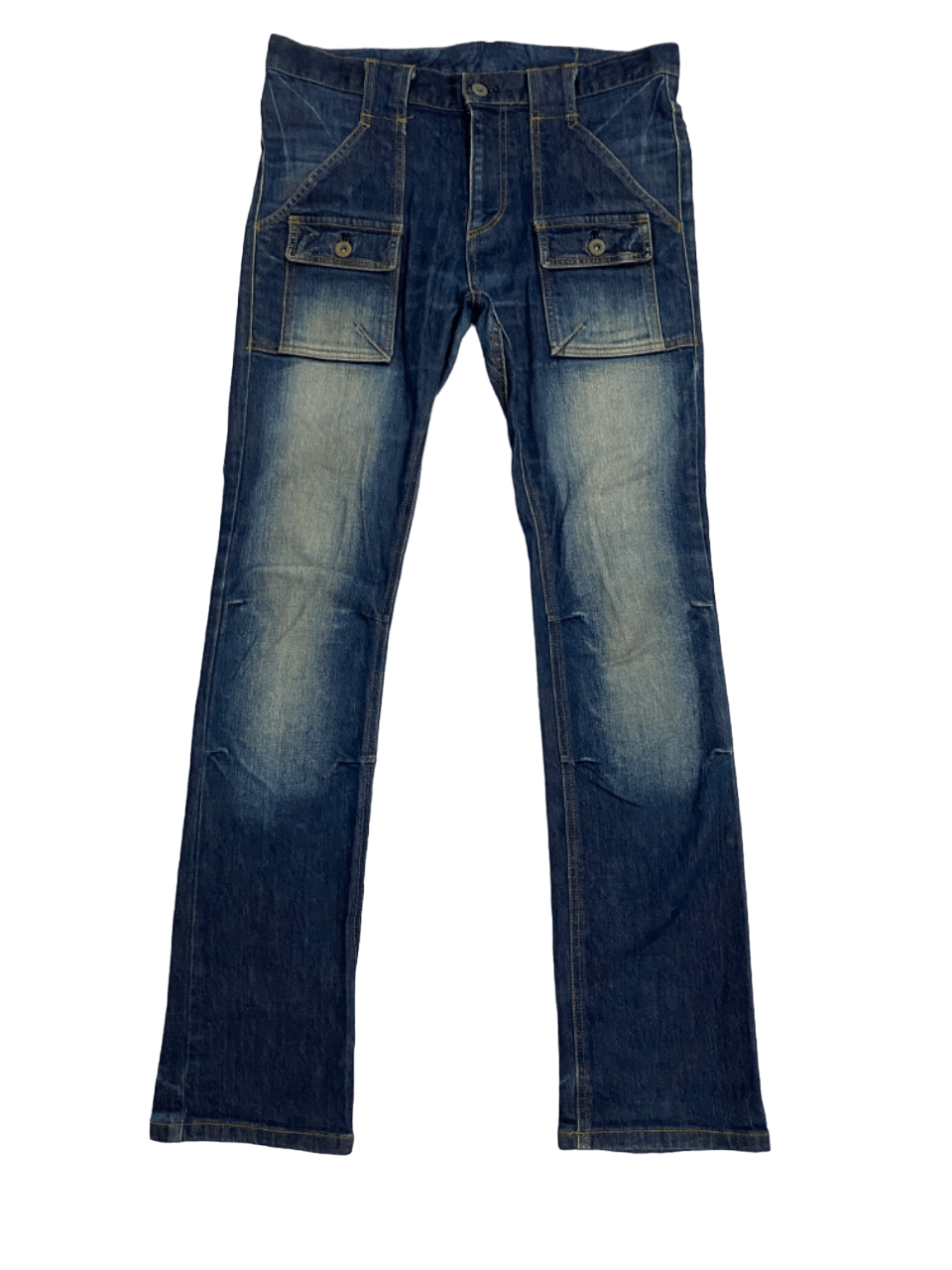 Katharine Hamnett London Distressed Hamnett Bush Pant Jeans Multipocket Size US 31 - 1 Thumbnail