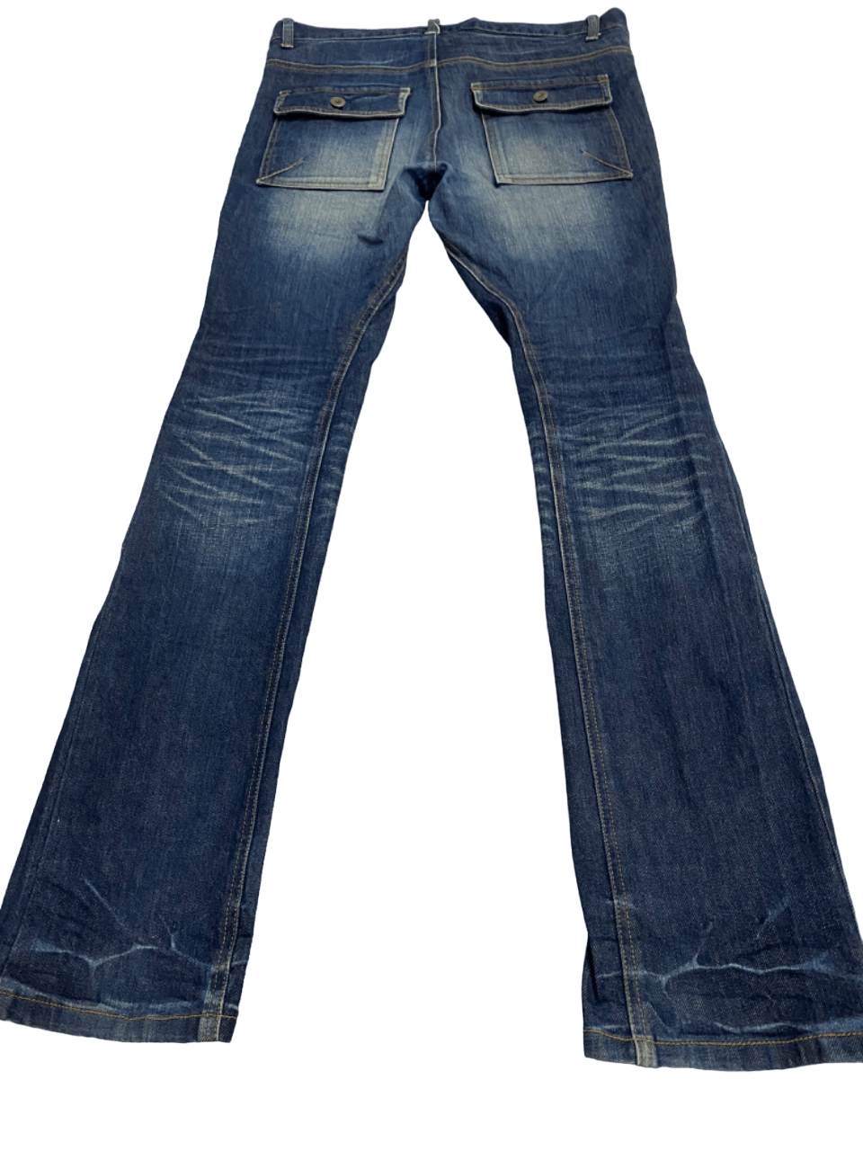 Katharine Hamnett London Distressed Hamnett Bush Pant Jeans Multipocket Size US 31 - 7 Thumbnail