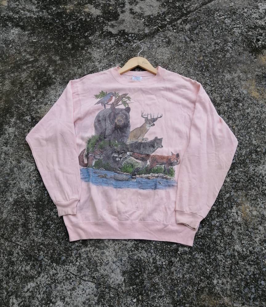 Vintage Hanes Habitat Sweatshirt Size US M / EU 48-50 / 2 - 2 Thumbnail