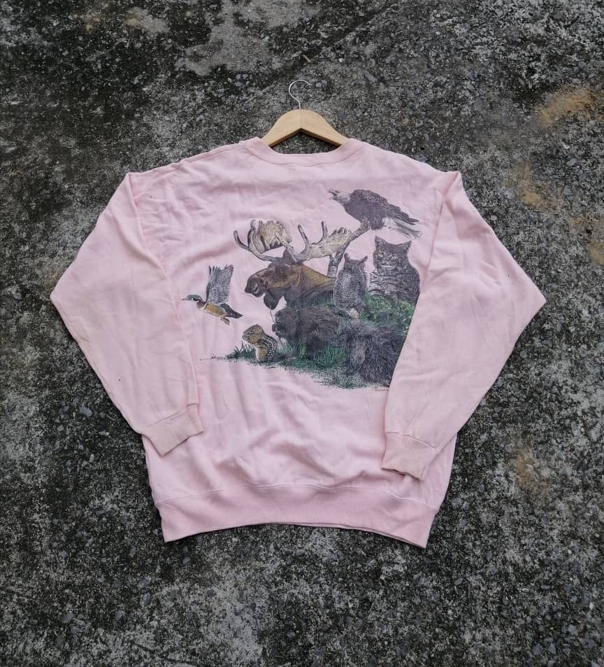 Vintage Hanes Habitat Sweatshirt Size US M / EU 48-50 / 2 - 1 Thumbnail
