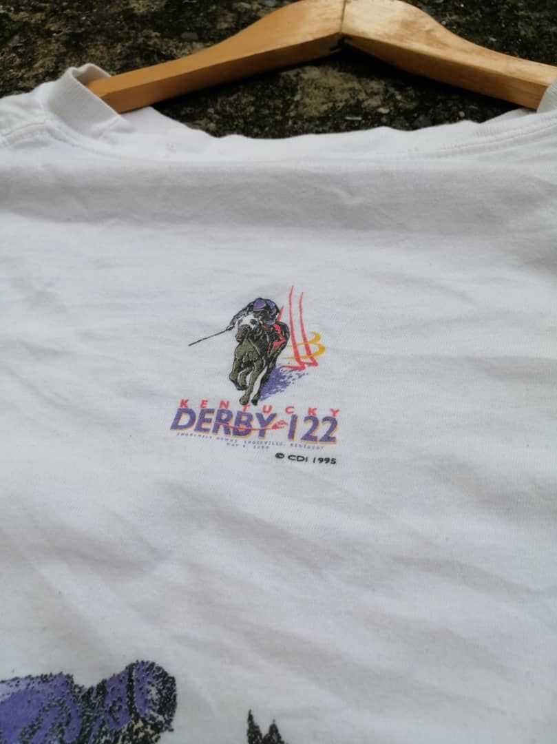 Champs Sport Vintage 90s Champ Kentucky Derby 122 Tee Size US XL / EU 56 / 4 - 3 Thumbnail