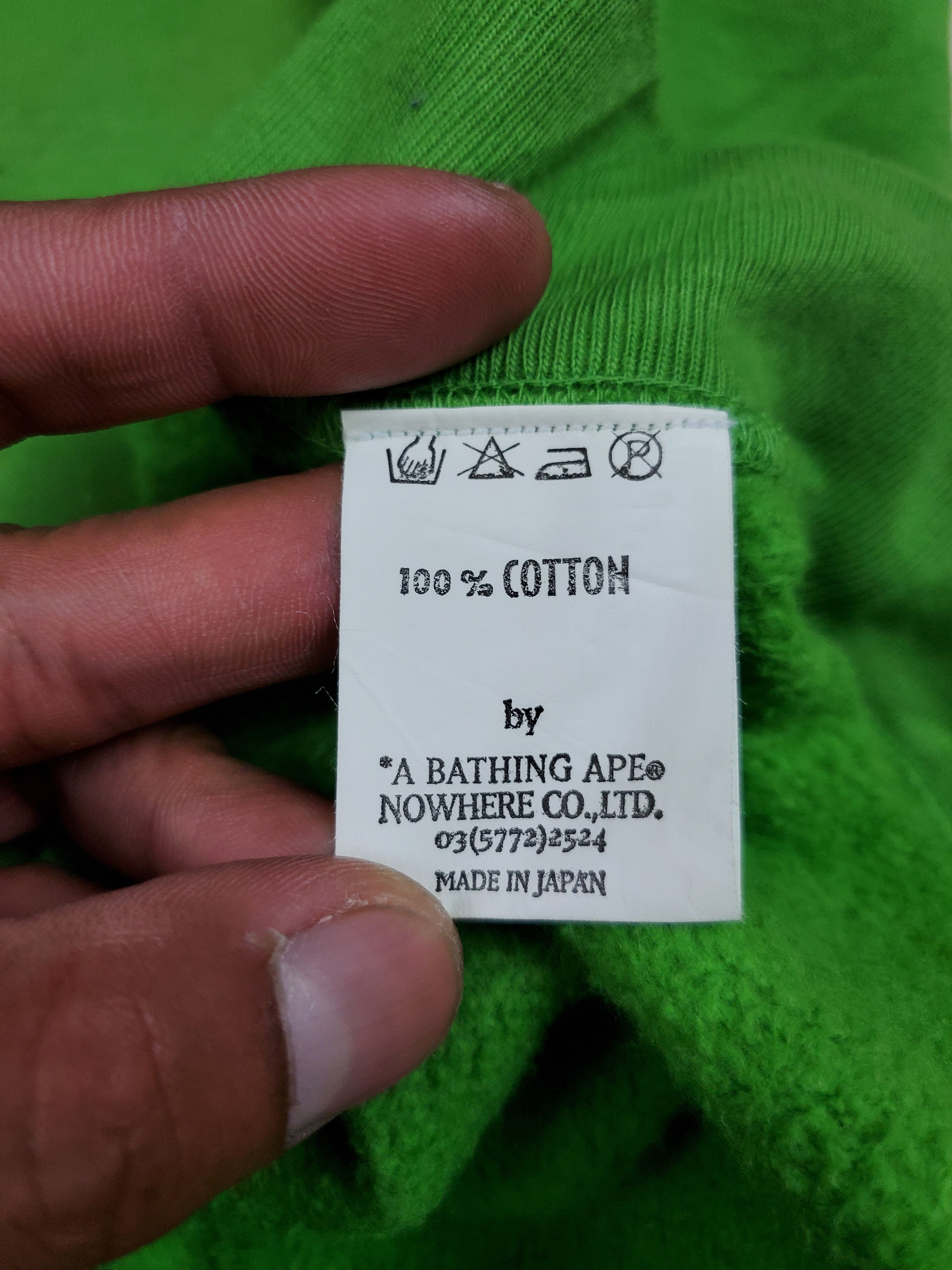Bape × Vintage Bape Baby Milo Footrooper Sweatshirt Size US L / EU 52-54 / 3 - 7 Thumbnail