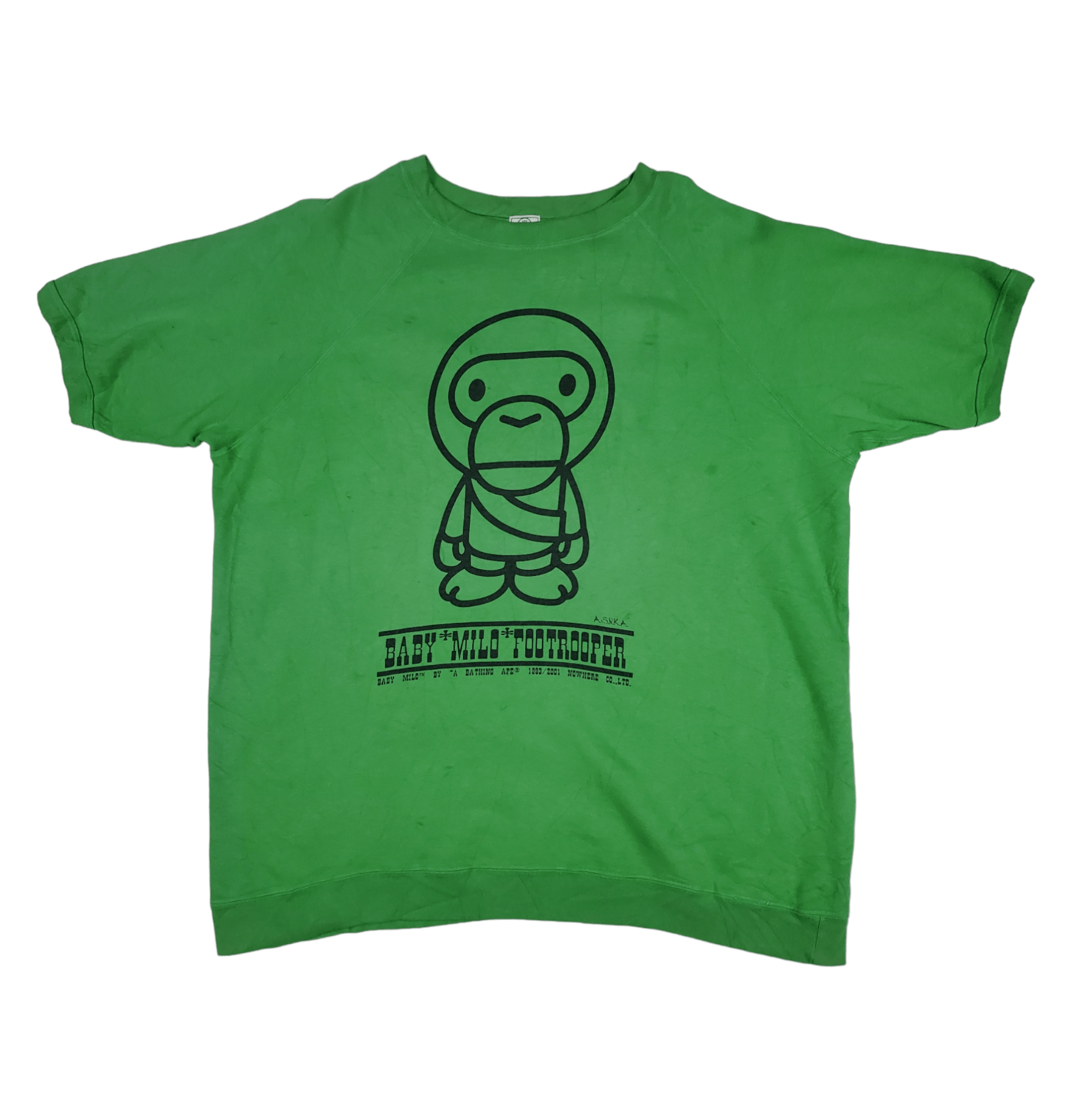 Bape × Vintage Bape Baby Milo Footrooper Sweatshirt Size US L / EU 52-54 / 3 - 1 Thumbnail